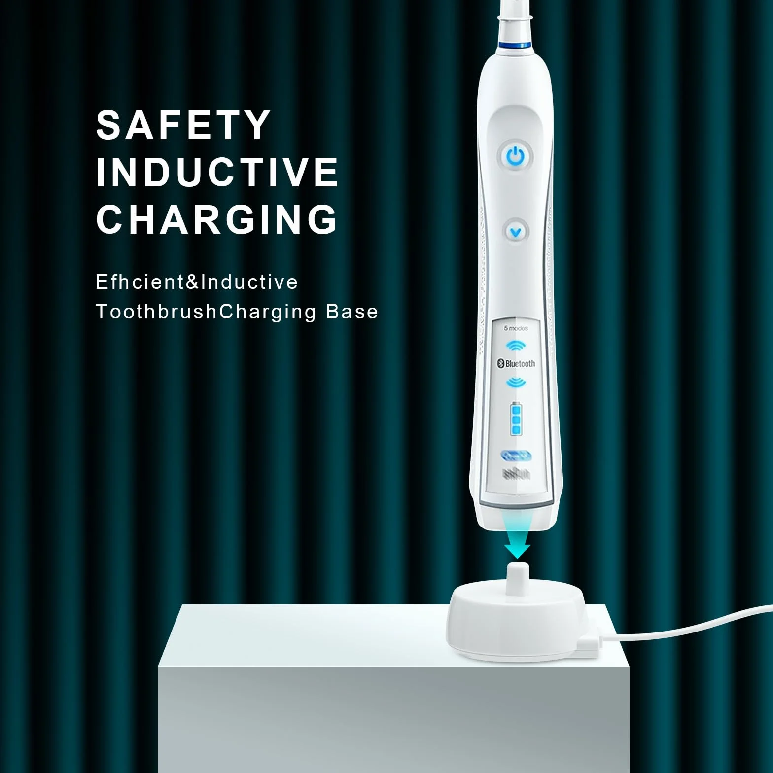 Ładunki do Oral-B Pro Series 3 Plus, Vitality, Pro 3500, iO3, iO4, iO5, iO6 Szczotki Do Zębów