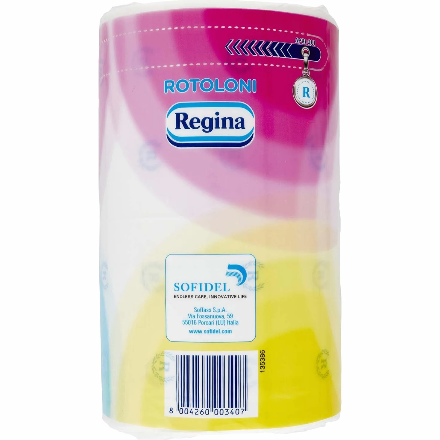 Regina Papier Toaletowy, Biały, 12 rolek