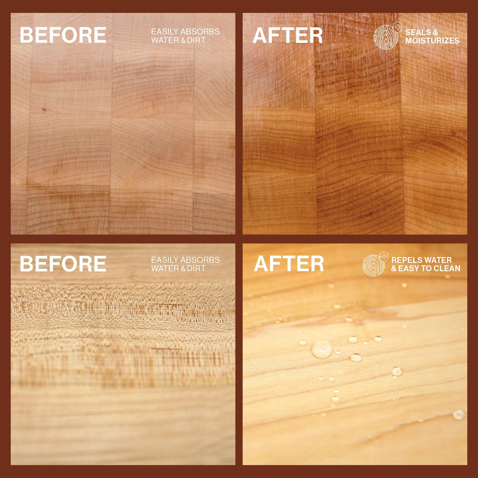 John Boos Butcher Block Board kremowy, 213 ml