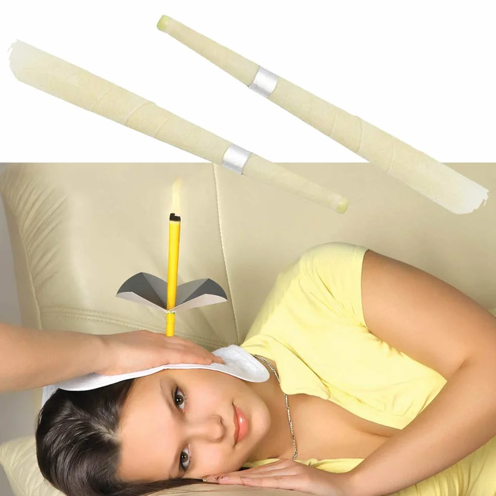 Naturalne świece do uszu, świece do uszu, do usuwania woskowiny z uszu, naturalny wosk pszczeli, materiał zapachowy roślinny, świece stożkowe z relaksem i czyszczeniem, tarcze ochronne do blokowania uszu, 10 sztuk