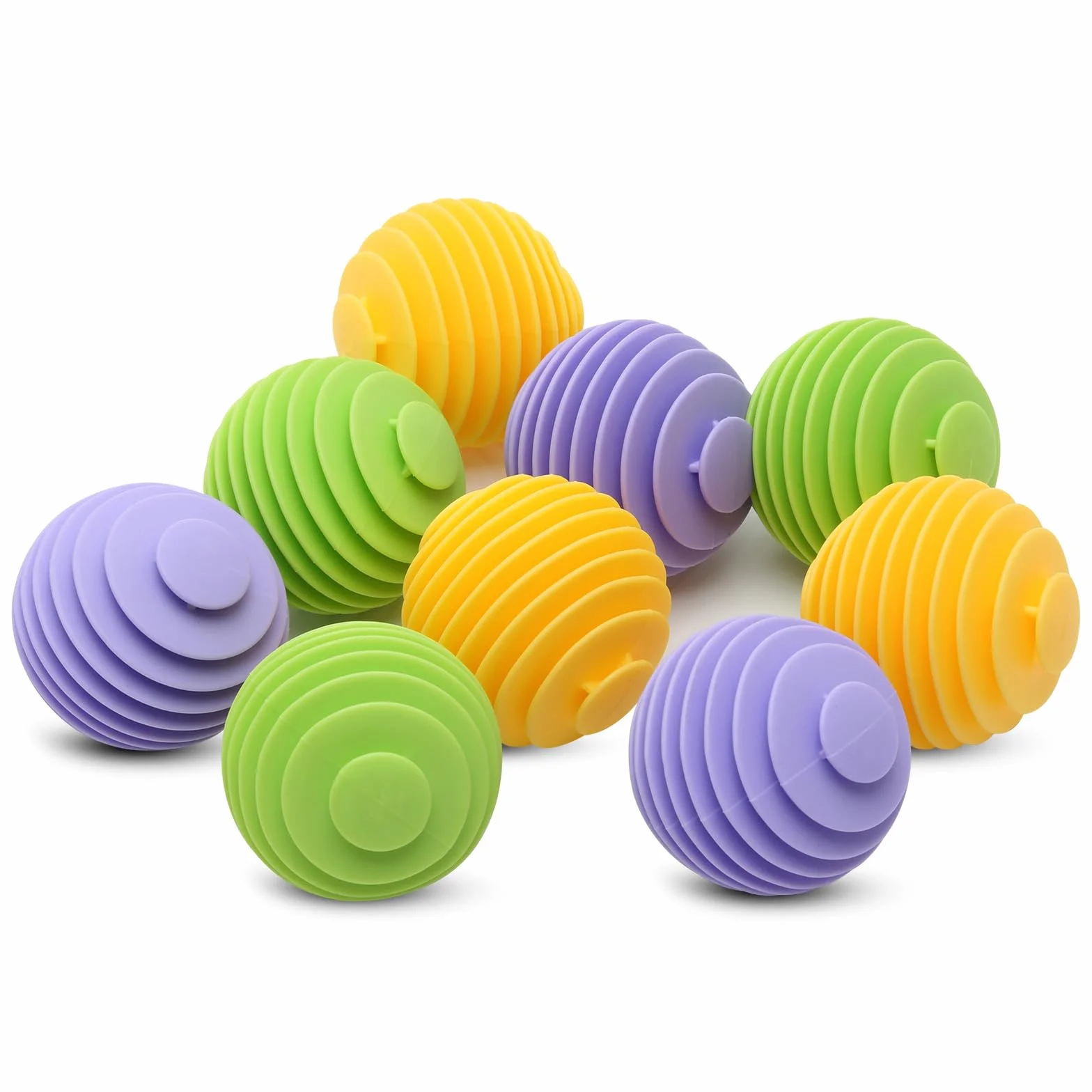 Kulki do prania do pralki, 9 sztuk kulek do suszarki, kulki do prania, kulka do prania, kulki do suszarki do suszarki bębnowej, gumowe kulki do prania redukujące zmarszczki i zagniecenia