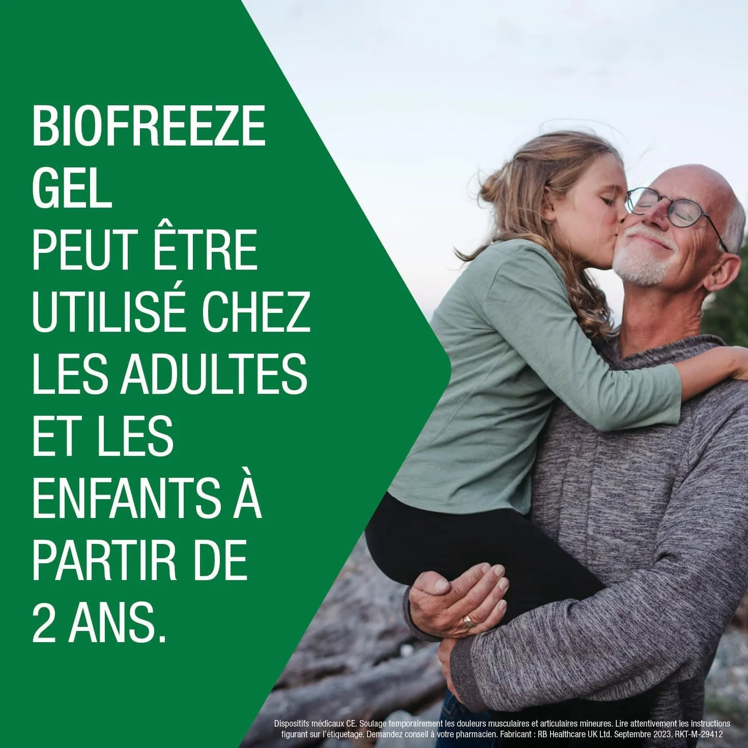 Biofreeze Zestaw 2 probówek żelowych łagodzących ból, 118 ml