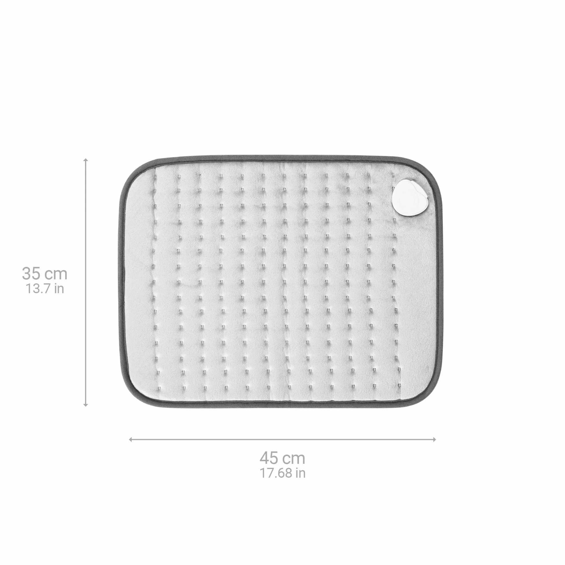 Medisana HP 650 XL poduszka grzewcza, 45 x 35 cm, poduszka grzewcza na plecy z 4 ustawieniami temperatury, poduszka grzewcza z zabezpieczeniem przed przegrzaniem, automatyczne wyłączanie, zmywalna