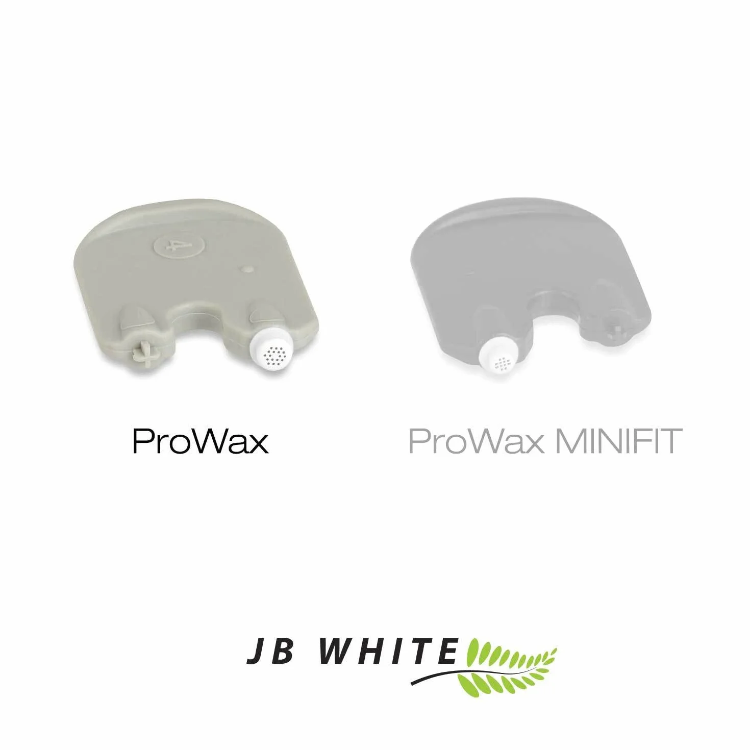 JB White 6 filtrów ProWax do aparatów słuchowych Oticon Bernafon, 1 dozownik z 6 narzędziami i 6 filtrami, szary