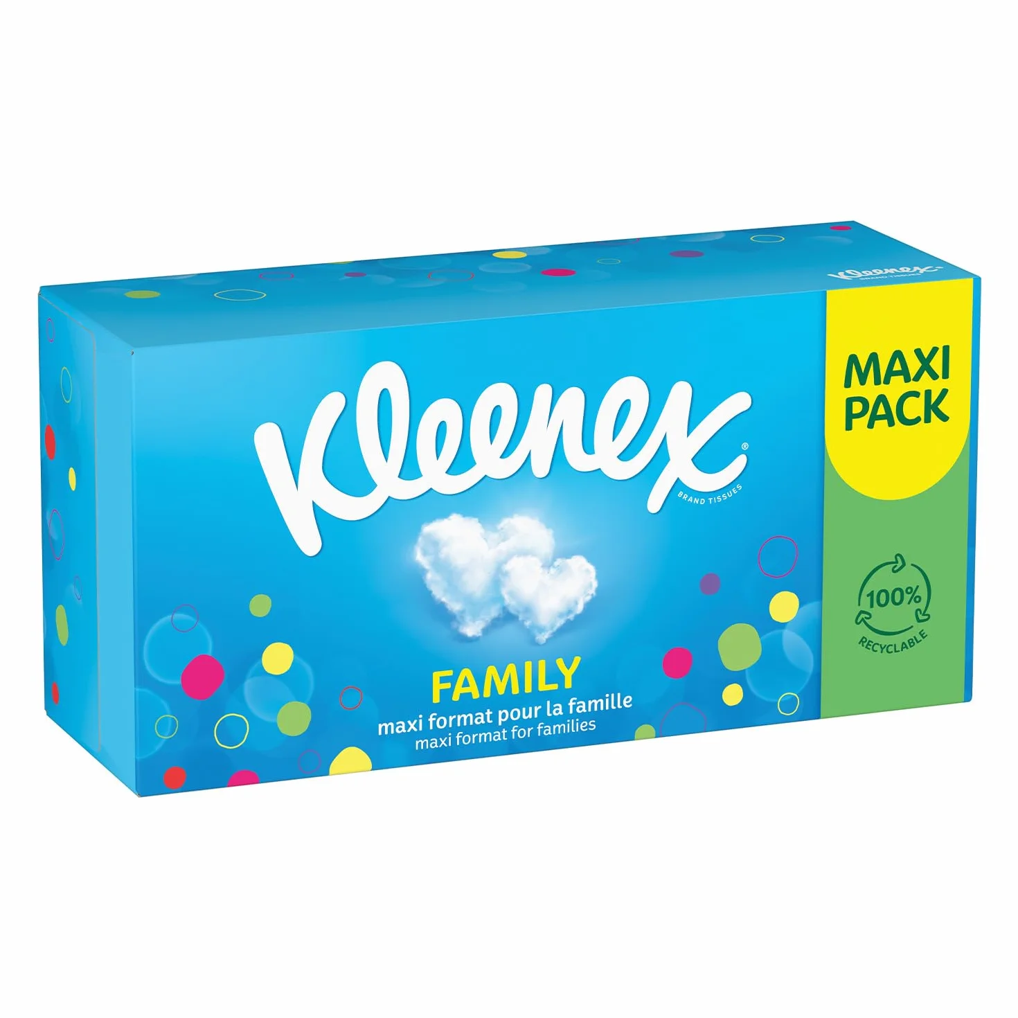 KLEENEX Rodzinne chusteczki maxi-pack 15 pudełek 128 chusteczek
