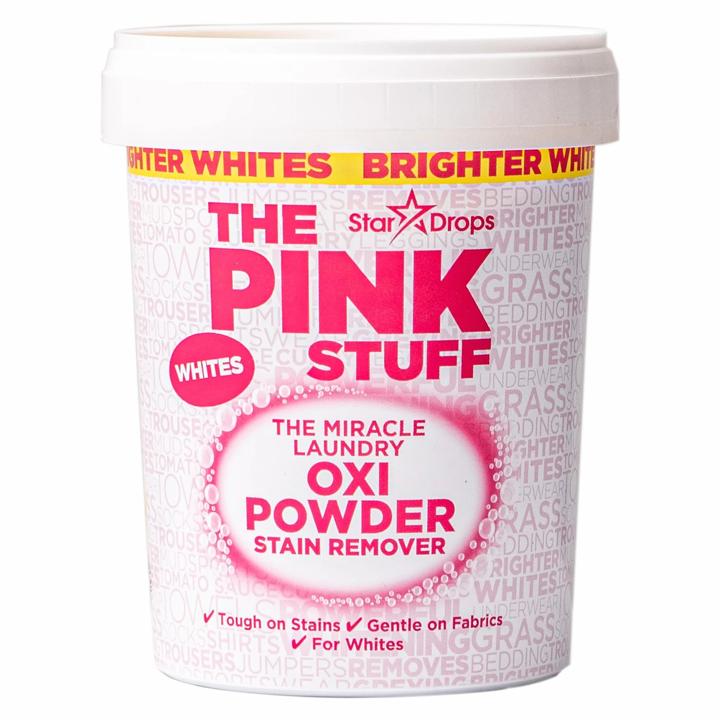 Stardrops The Pink Stuff Miracle Laundry Oxi proszek do usuwania plam 1 kg