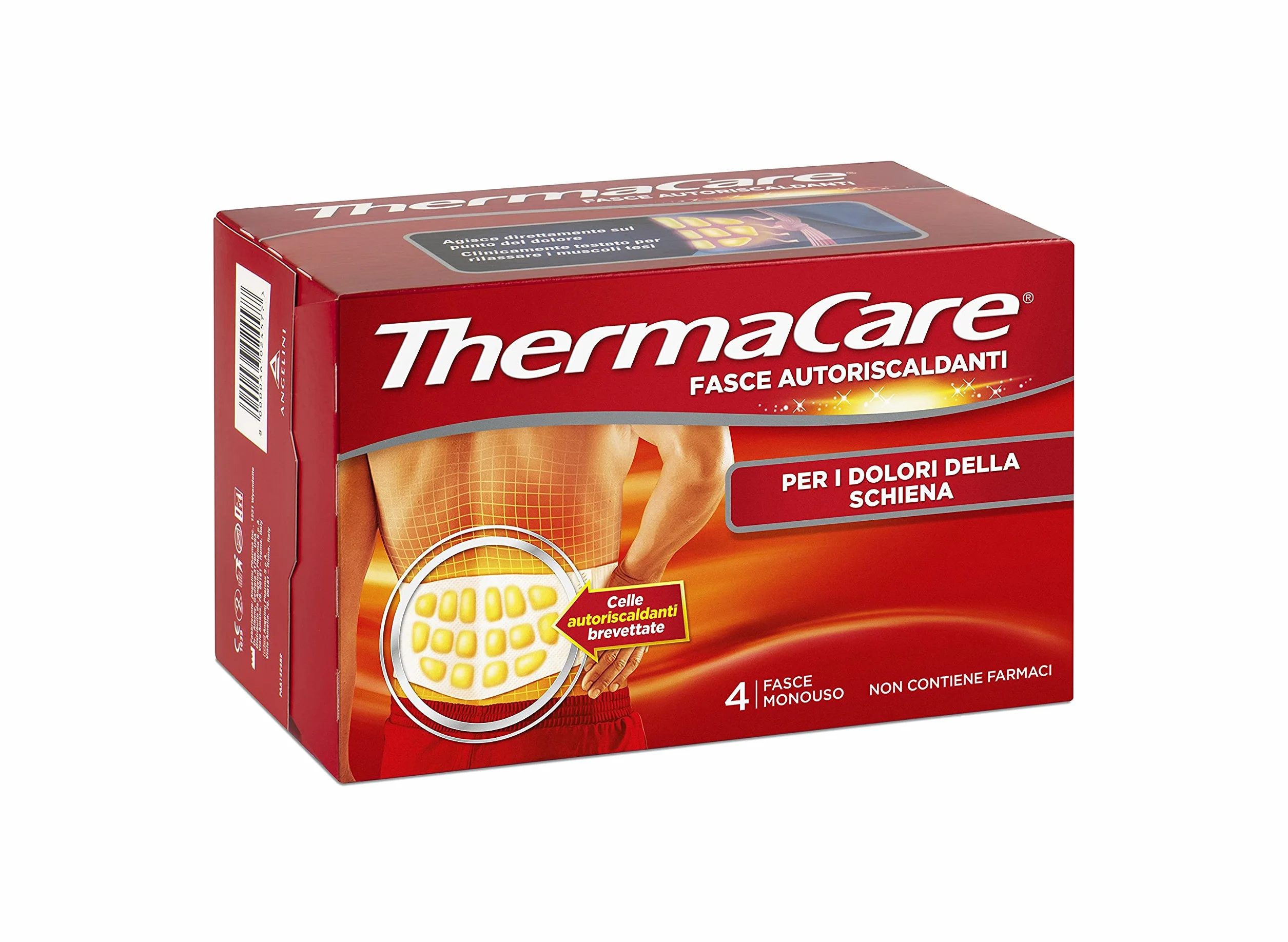 Thermacare Przeciwbólowe Plastry Grzejące, 4 Sztuki