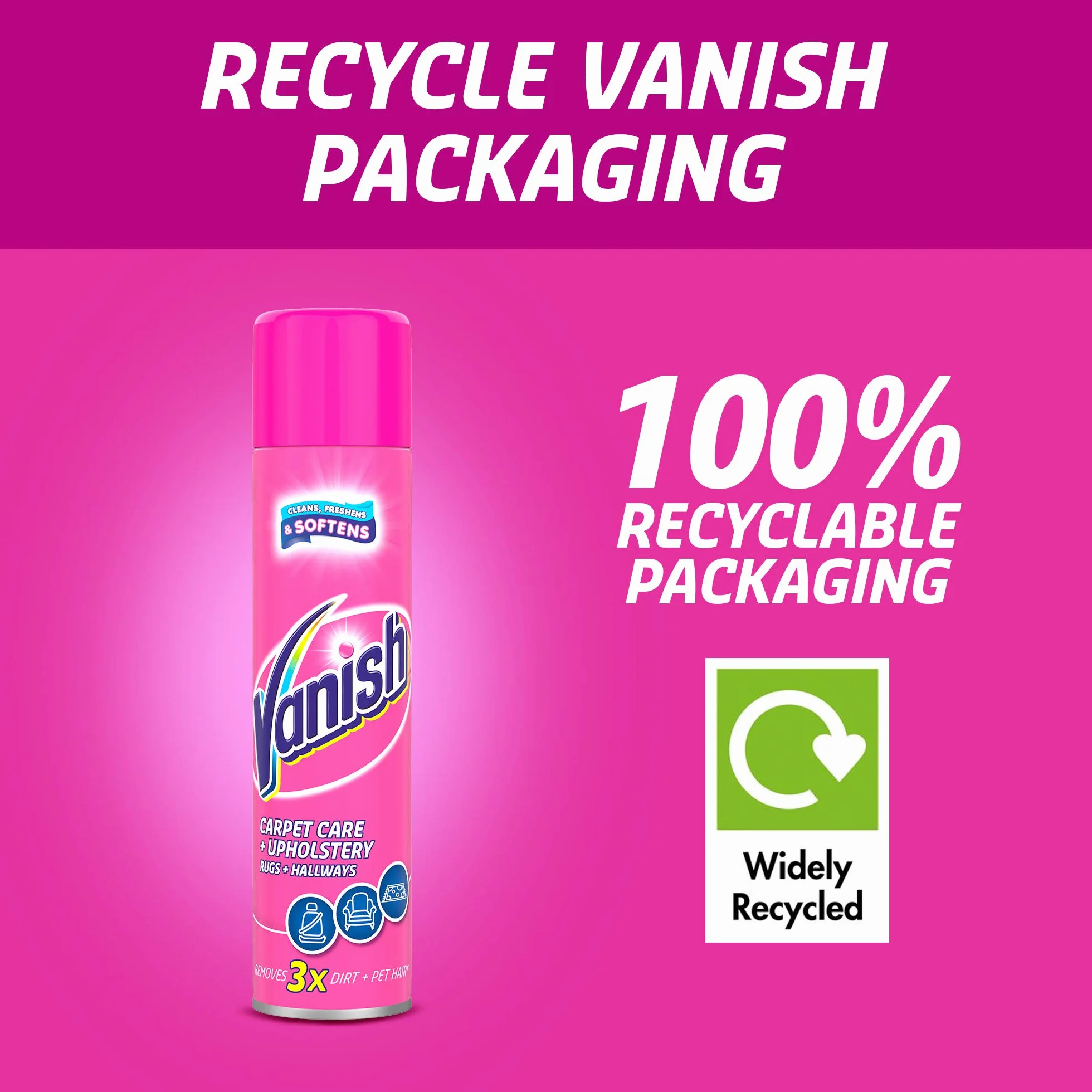 Vanish pianka do czyszczenia dywanów 600 ml