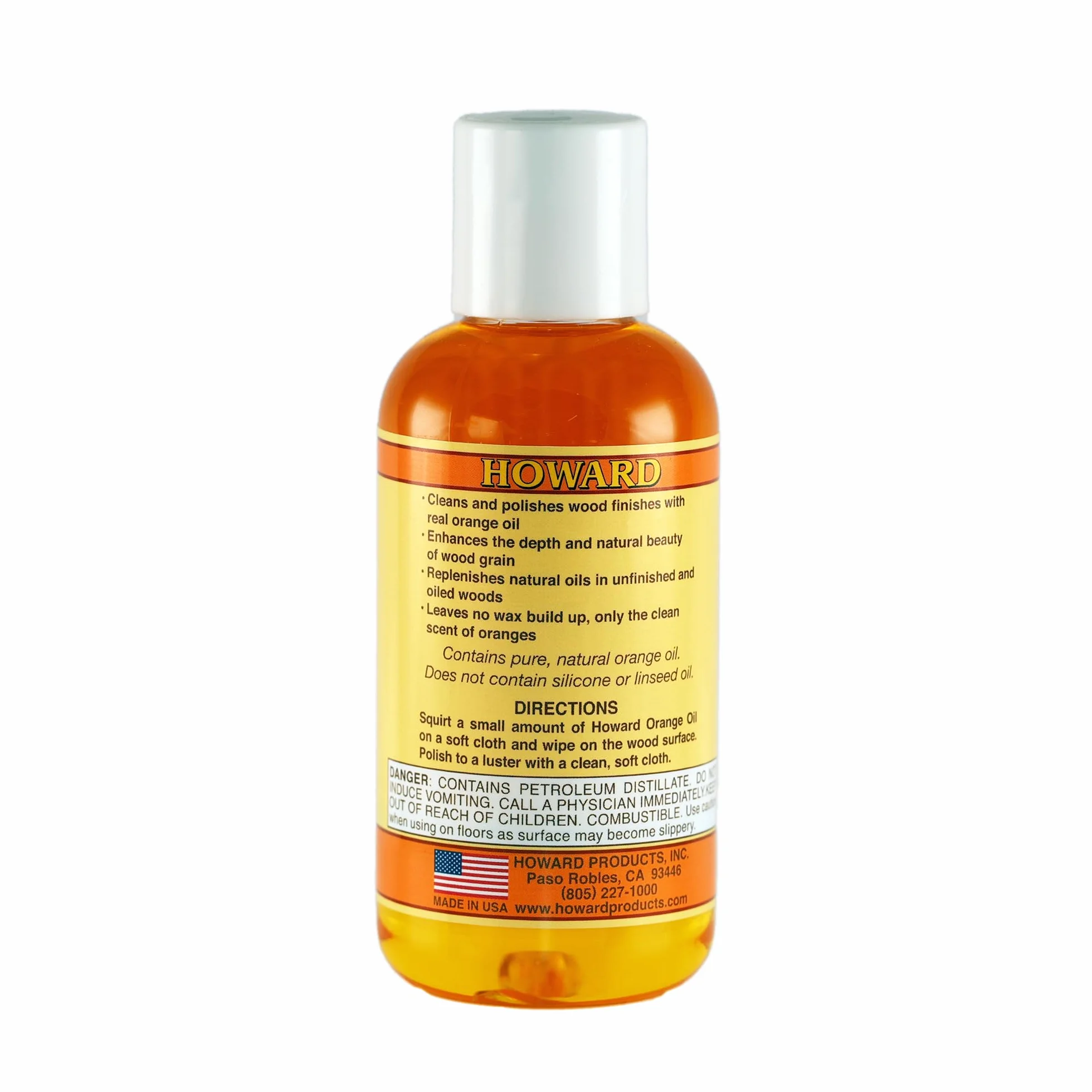 Howard Pomarańczowy olej do mebli politura 140ml
