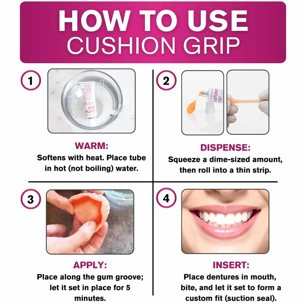 Cushion Grip pasta do protez dentystycznych termoplastyczna 28 g