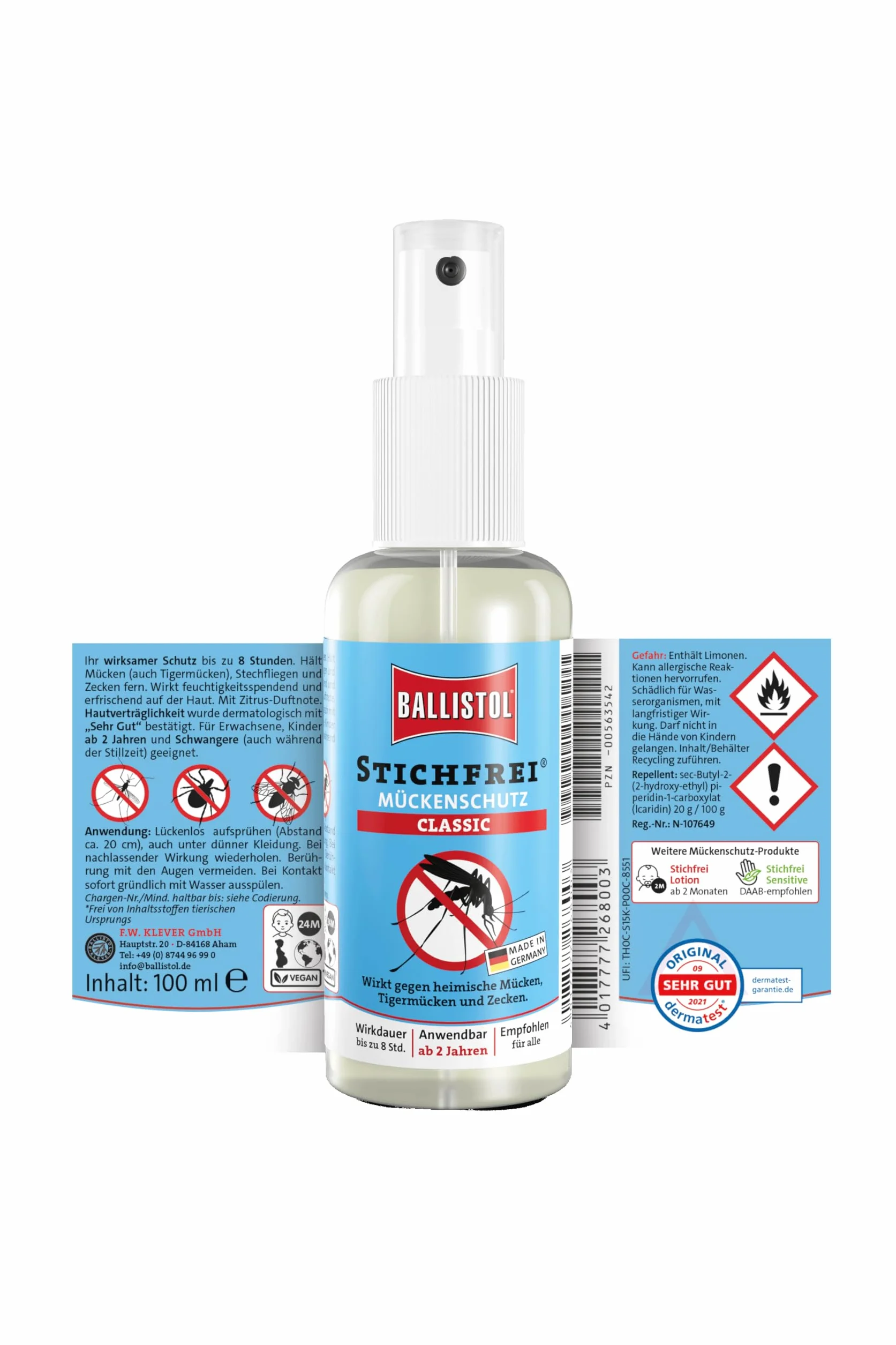Ballistol Sprej Przeciw Ukąszeniom, 100 ml