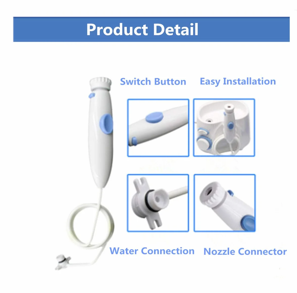 YanBan Zapasowy uchwyt irygatora wodnego do Waterpik WP-100 WP-450 WP-660 WP900