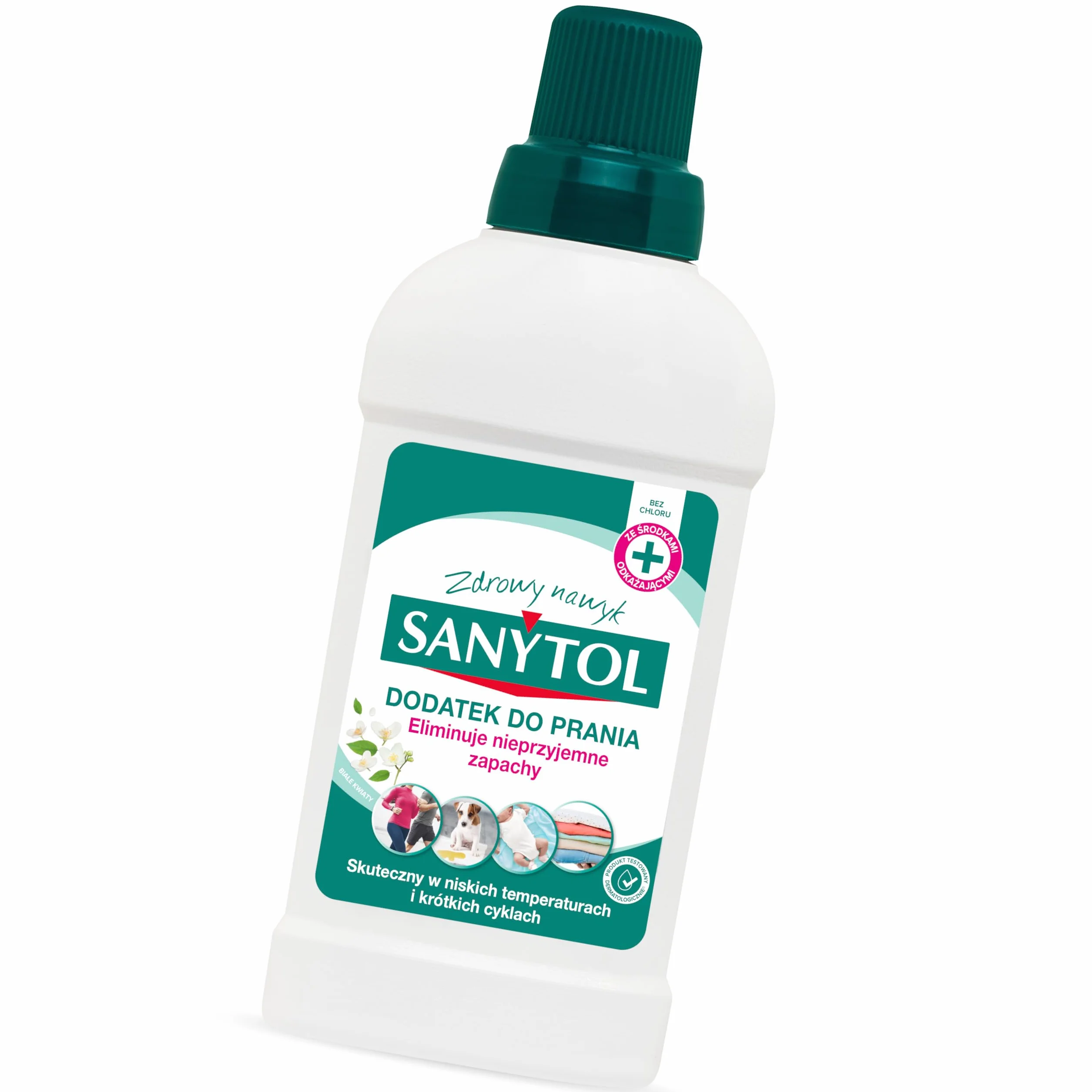 SANYTOL Dodatek do prania białe kwiaty 500 ml