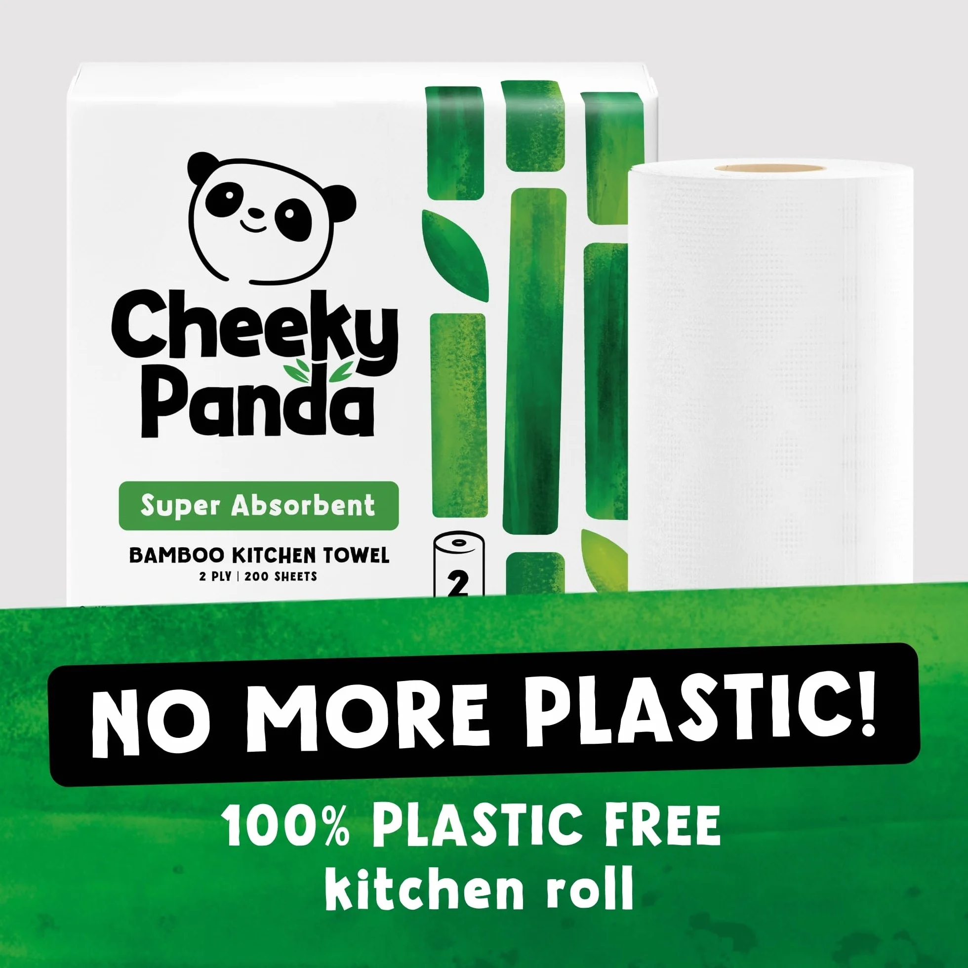 The Cheeky Panda Bamboo Touch Ręcznik Papierowy, 2 Sztuki