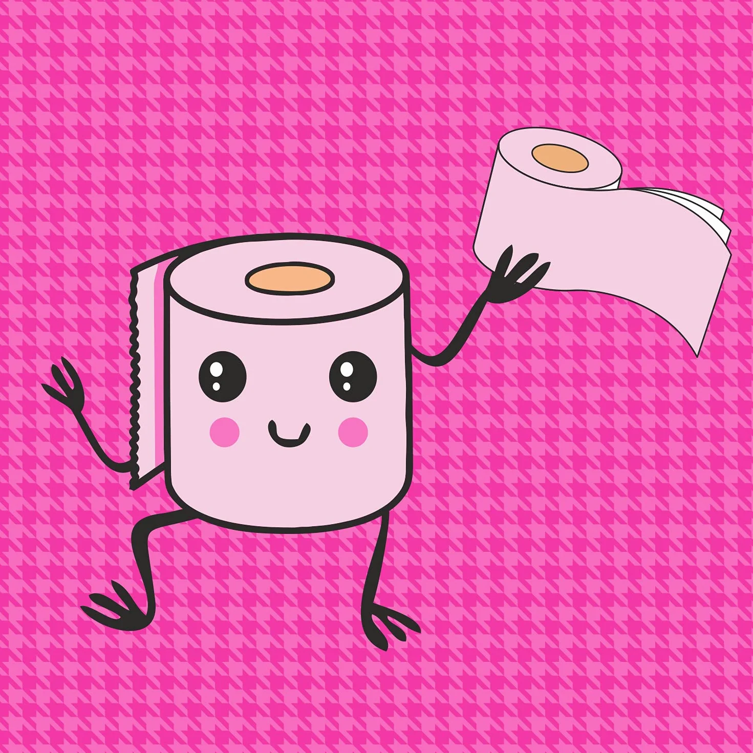 Renova Papier Toaletowy Jumbo Rolls Różowy 12 Sztuk