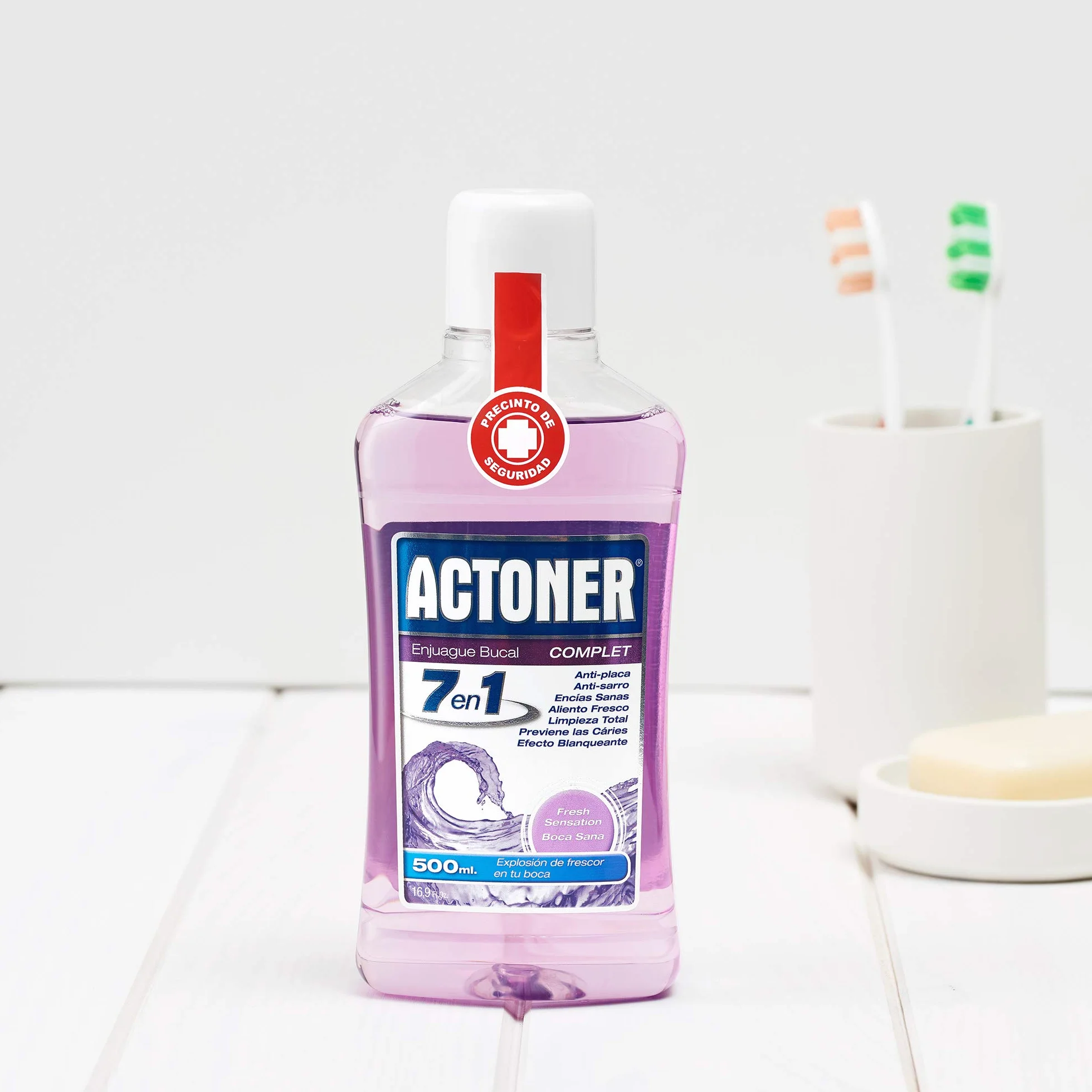 Actoner 7 w 1 płyn do płukania jamy ustnej, 6 sztuk