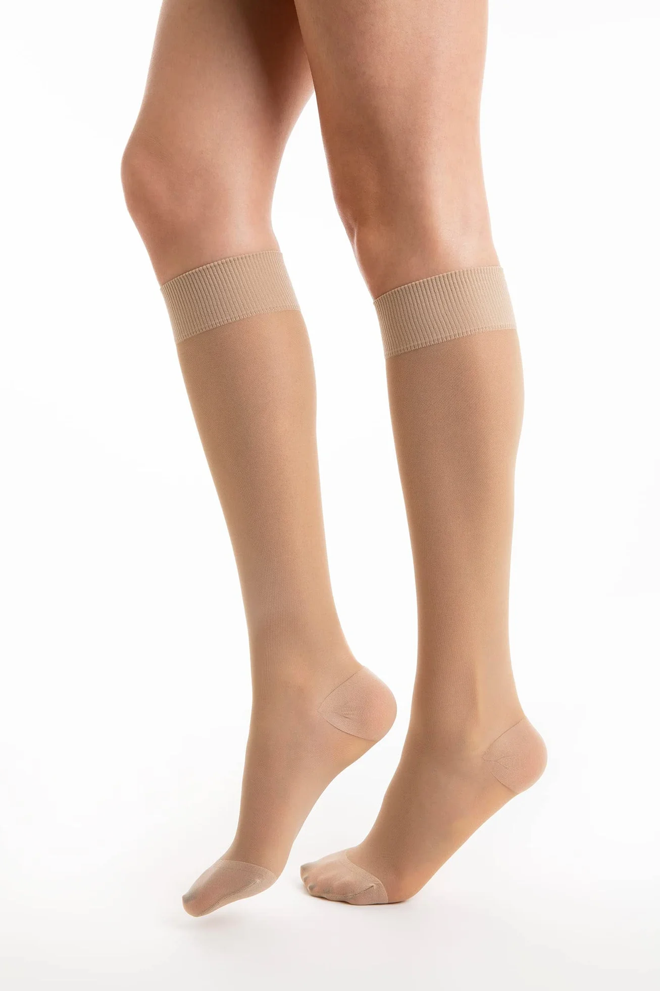 RelaxSan Basic 850 podkolanówki 140 den stopniowany ucisk 18-22 mmHg