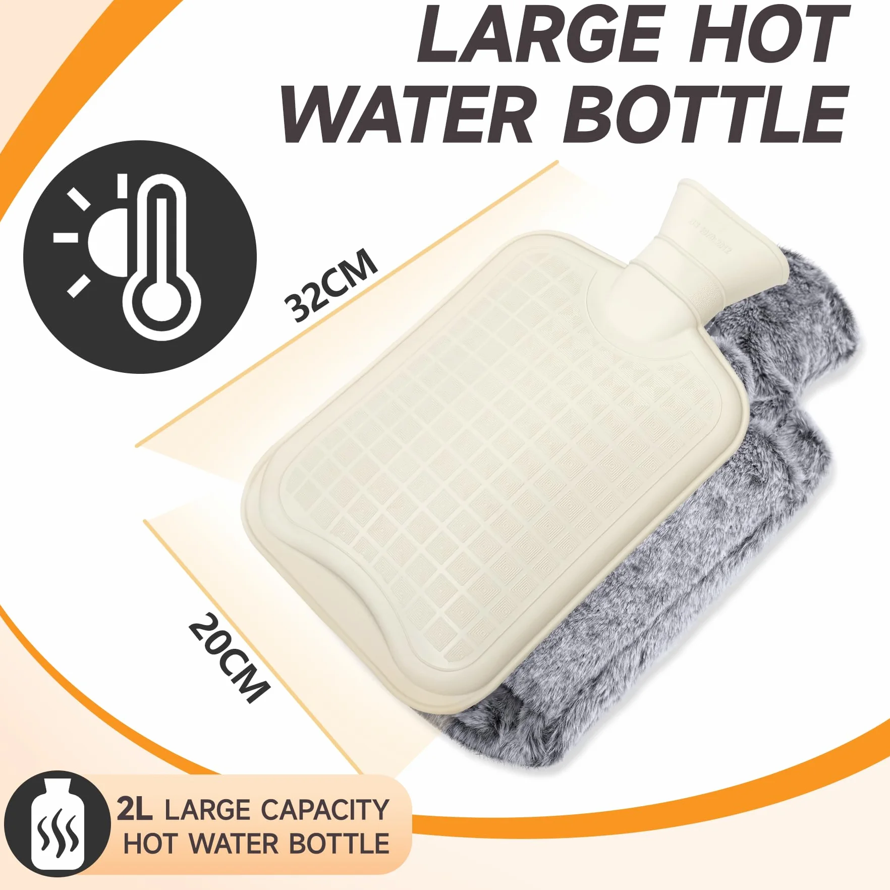 Termofor (szary, 2L)