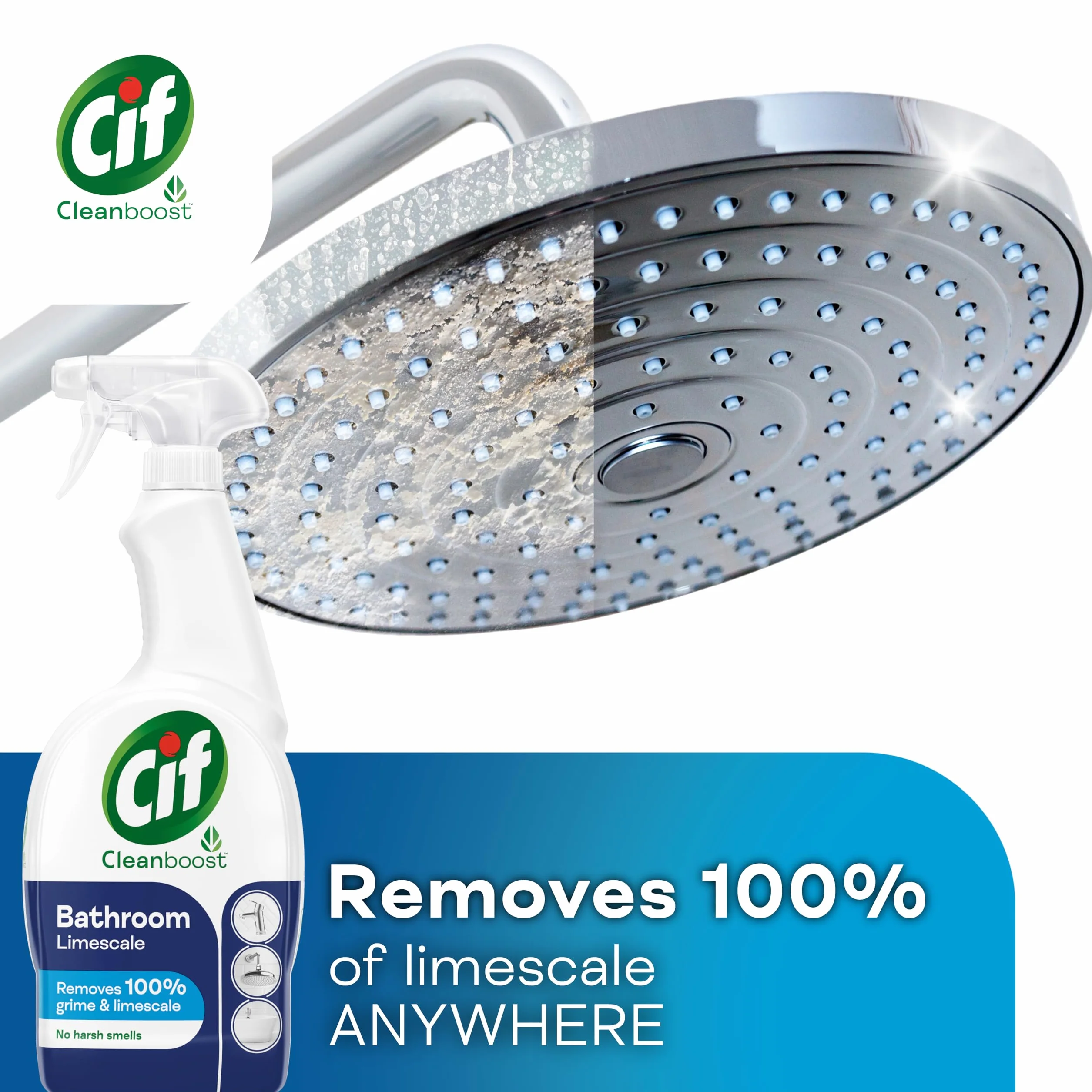 Cif Cleanboost Spray łazienkowy 700 ml do czyszczenia powierzchni ceramicznych