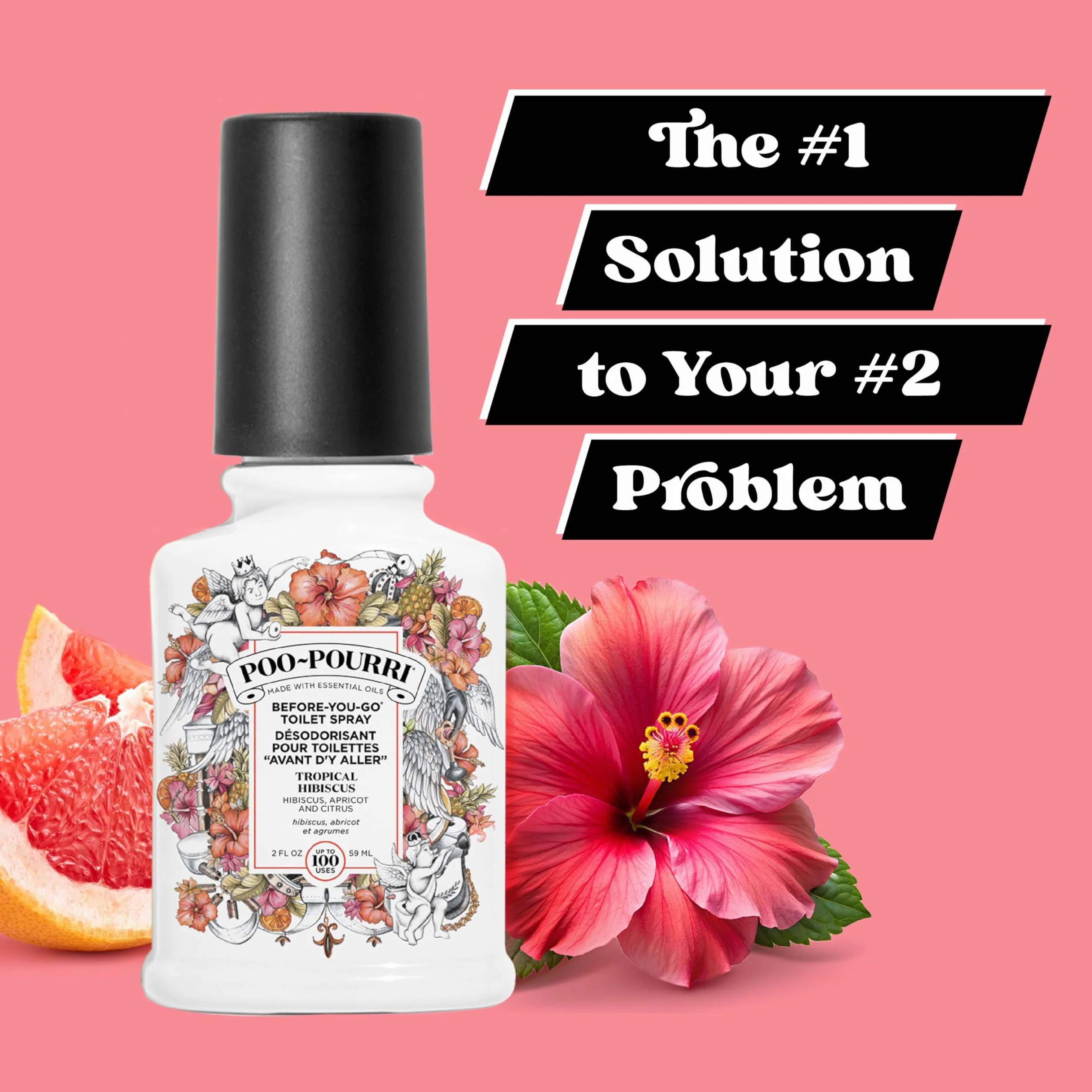 Poo Pourri Tropical Hibiscus Toilet Spray 59 ml