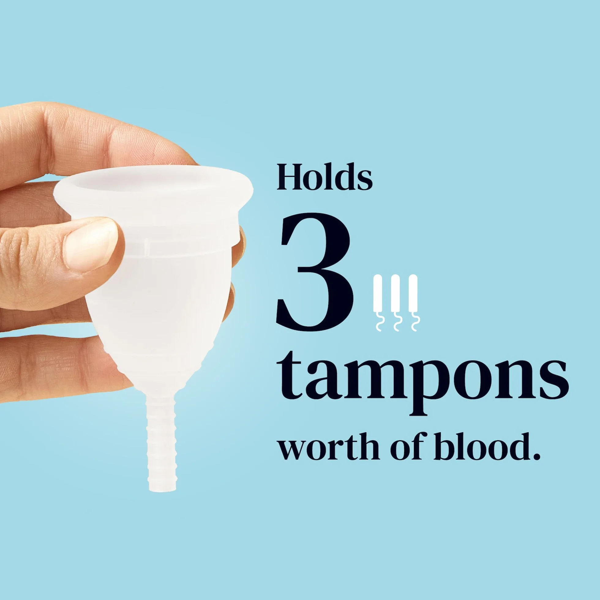 Mooncup silikonowy kubeczek menstruacyjny wielokrotnego użytku rozmiar B 30 lat lub mniej