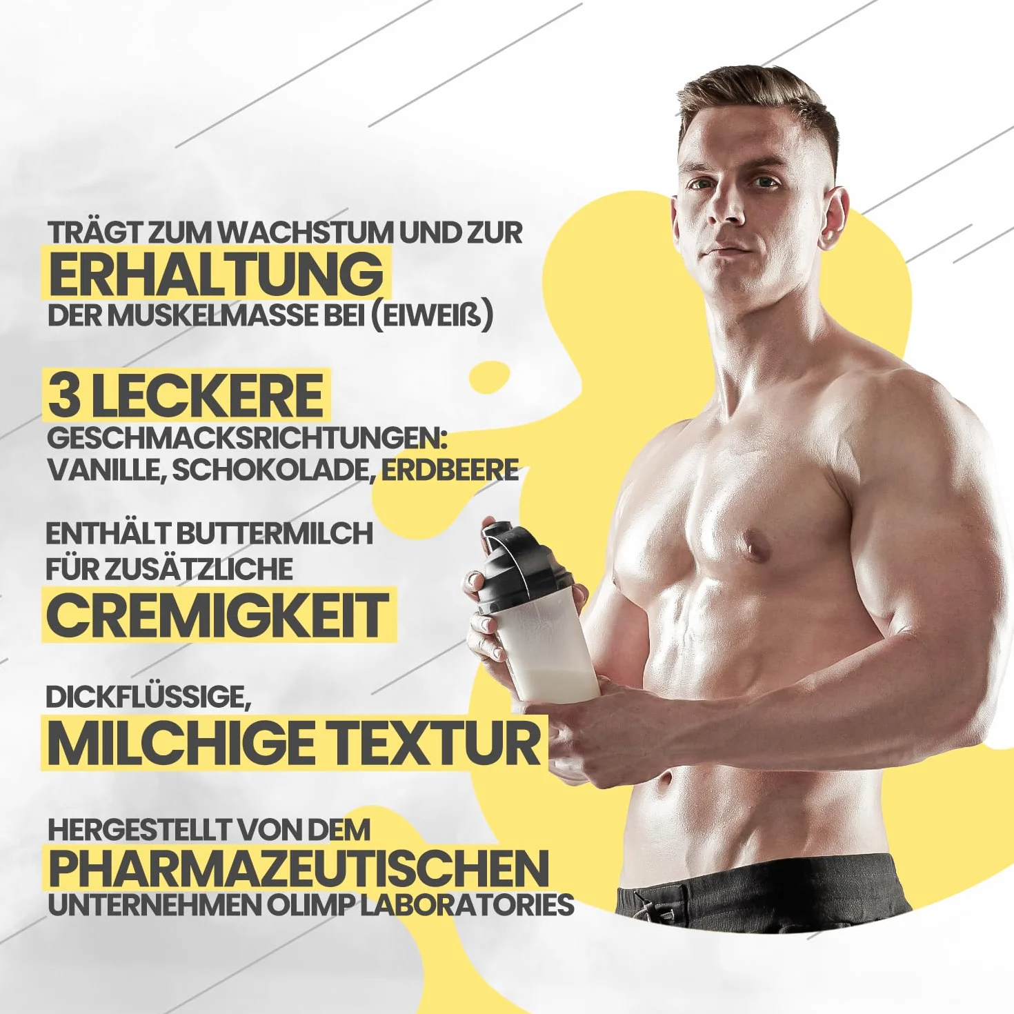 Olimp Whey Protein Xplode 2250g Białko Odżywka Białkowa Wanilia