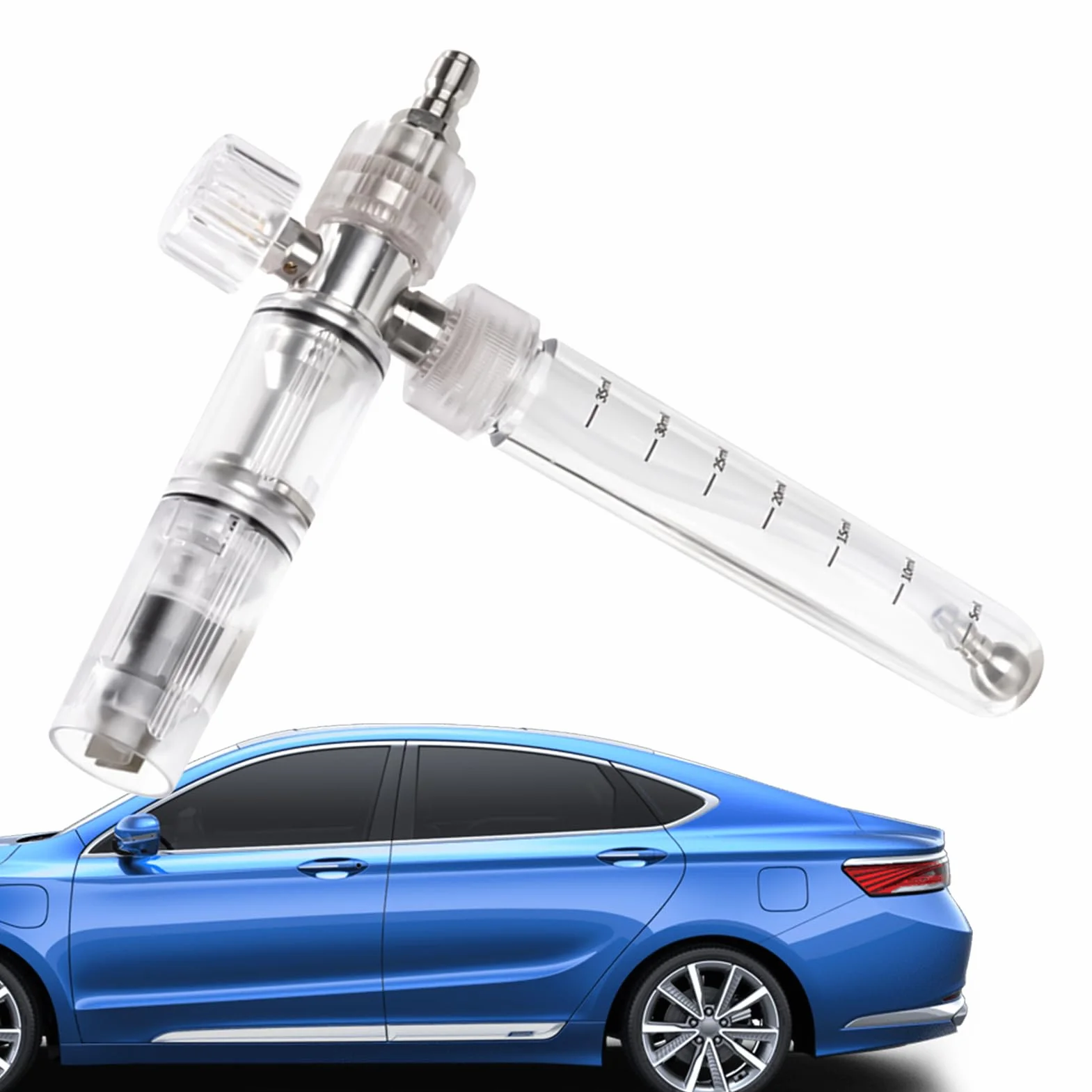 Foam Sprayer High Pressure ABS Copper Portable for Auto Washing 24x19.5x4cm
