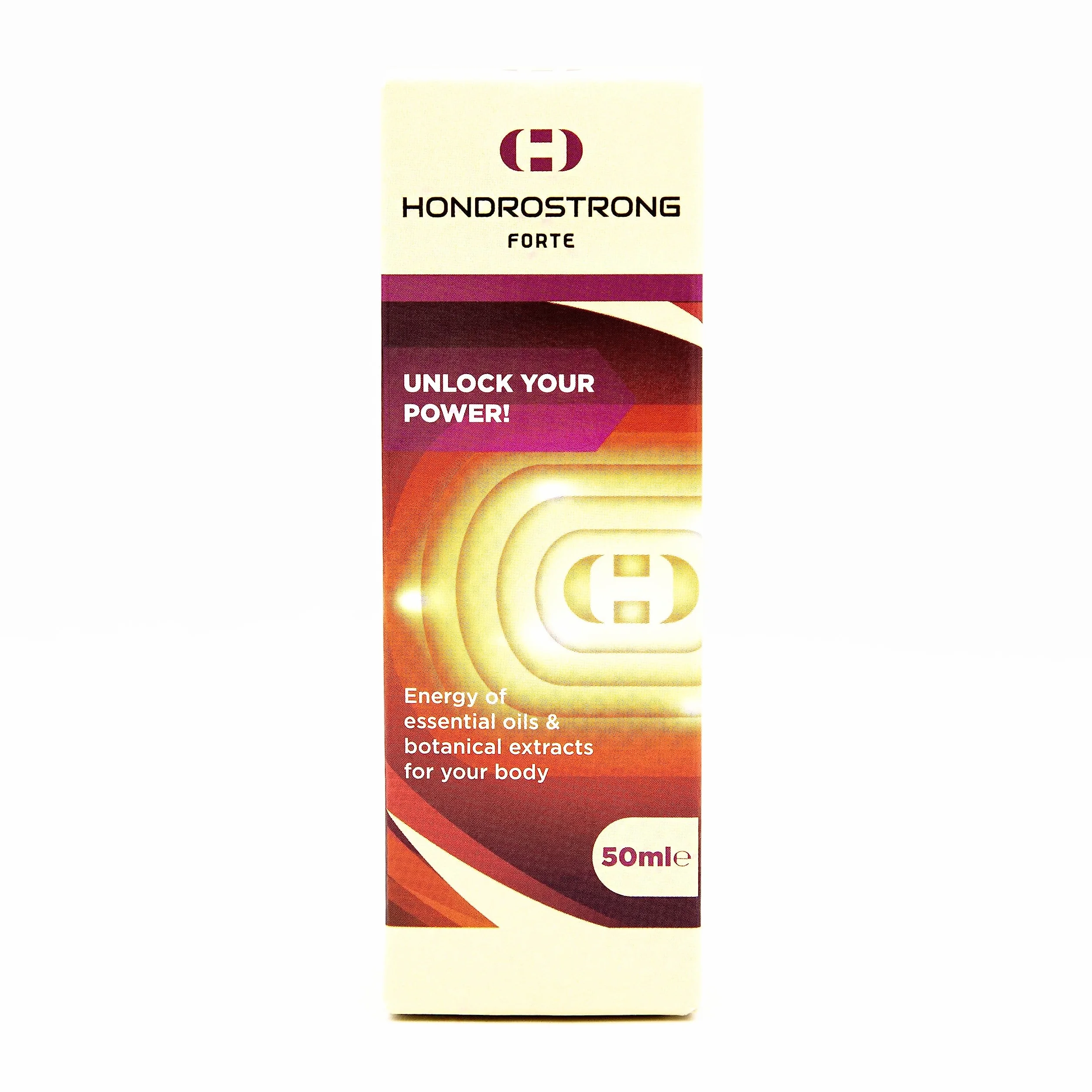 HONDROSTRONGFORTE - żel z ekstraktami ziół (liść mięty pieprzowej, eukaliptus, kasztanowiec, sosna nadmorska) 50 ml.