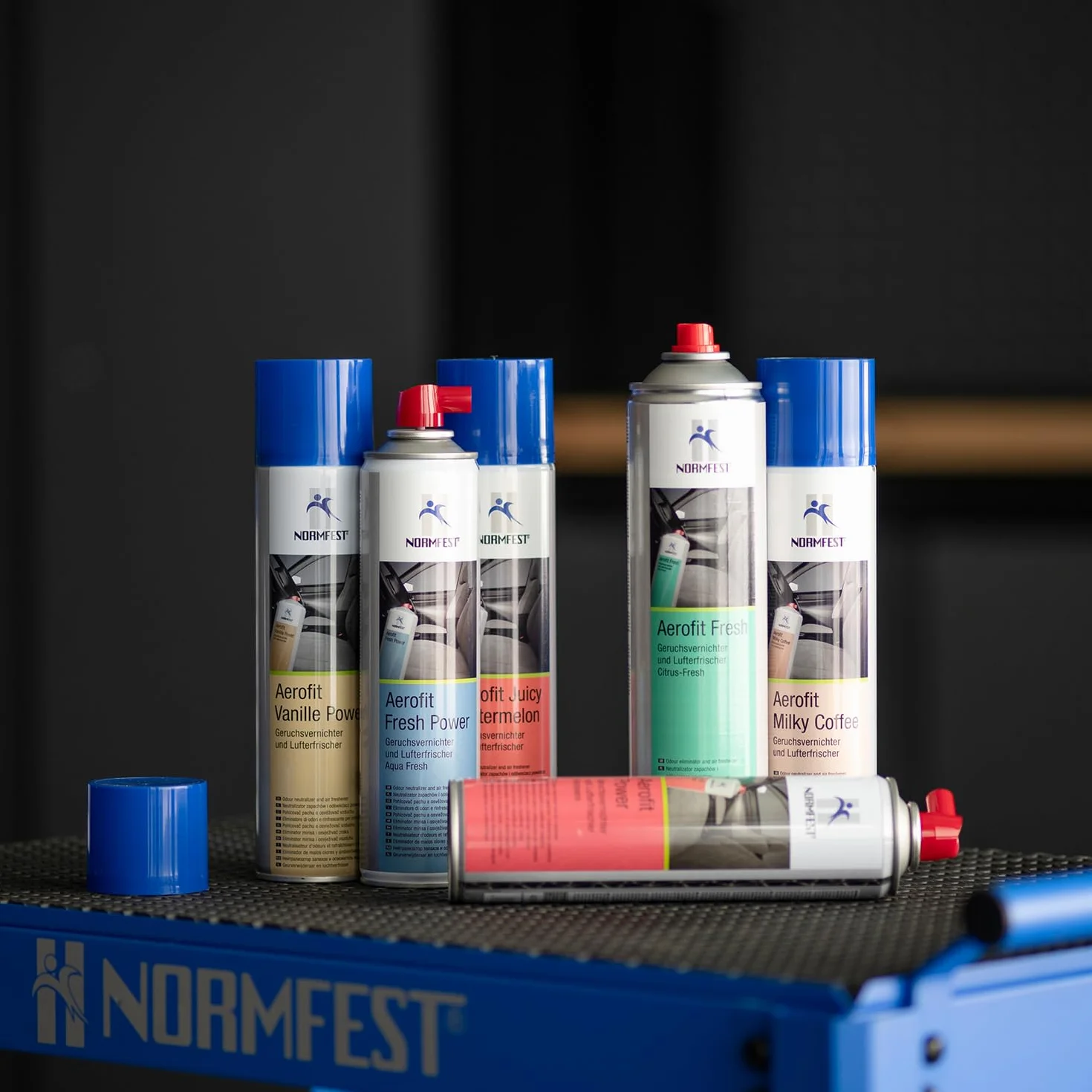 Normfest Coolwater zapach i odświeżacz powietrza Aerofit Fresh Power 400 ml