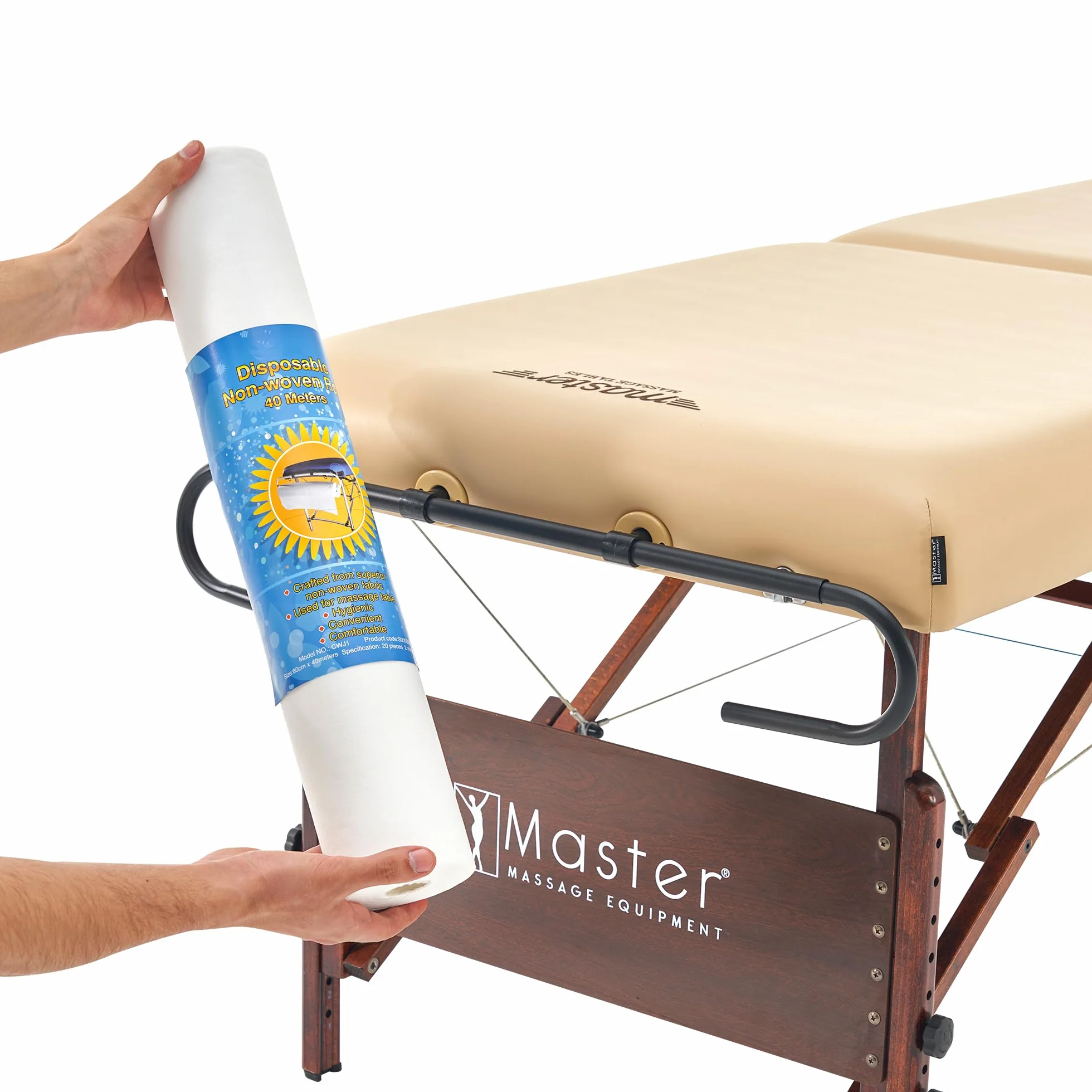 Master Massage Jednorazowy stół do masażu uroda fizyczna kanapa tatuaż łóżko narzuta włóknina rolka, 40 m