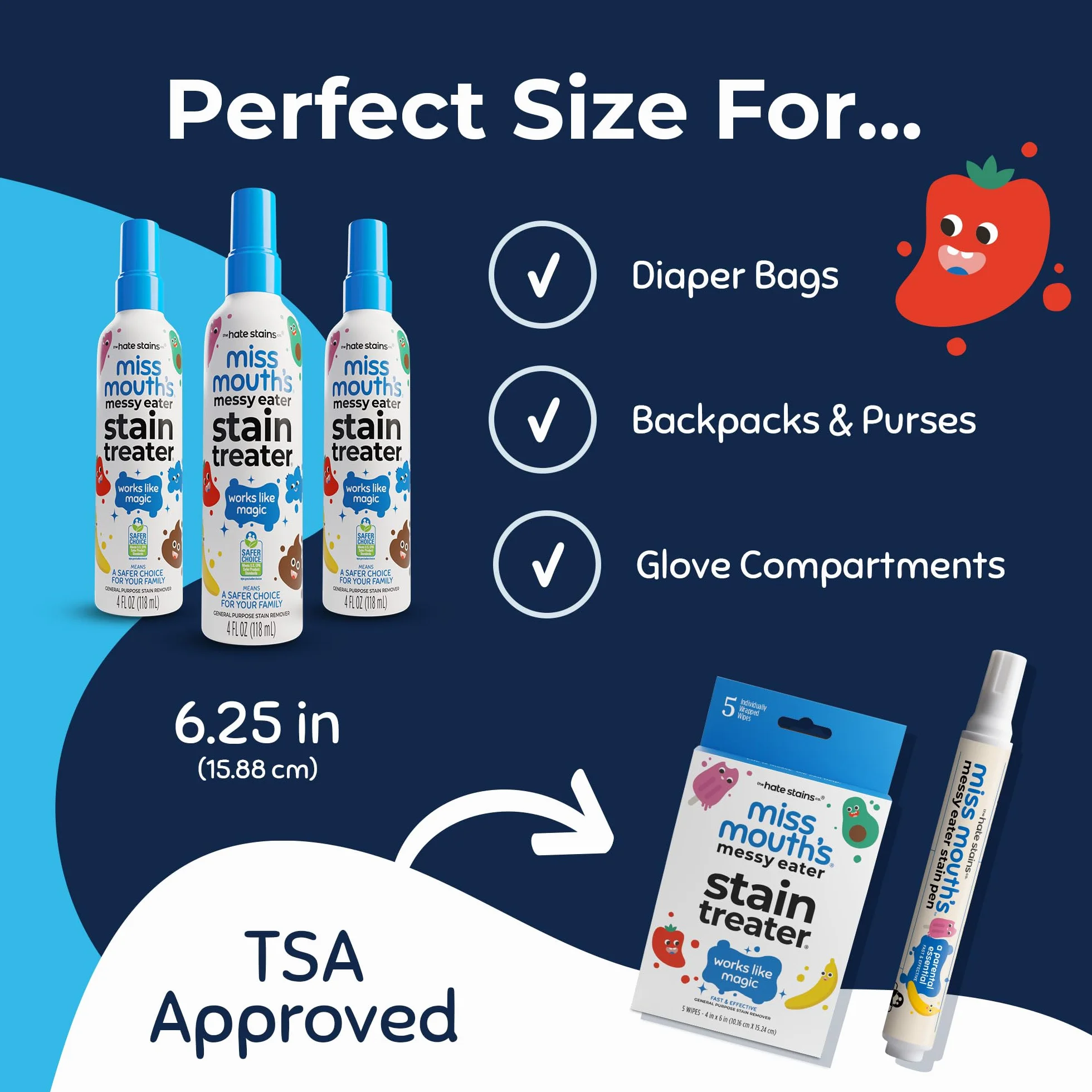 Hate Stains Co. Odplamiacz do ubrań 120 ml spray do usuwania plam woskowych