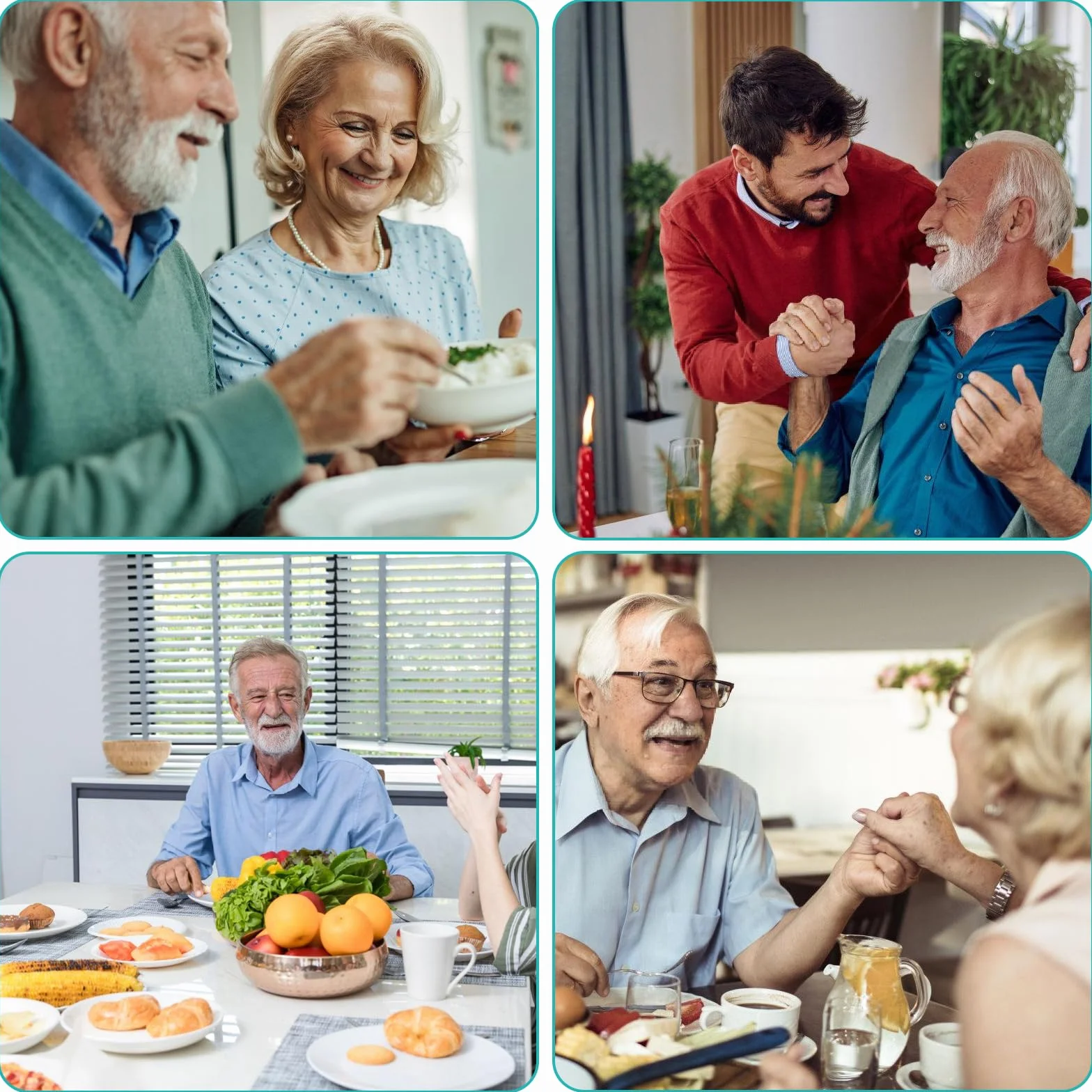 Parkinson sztućce: WEGREAT 5 sztuk adaptacyjnych sztućców, widelec, łyżeczka, nóż, sztućce dla seniorów z chorobą Parkinsona, dla osób niepełnosprawnych, do parkinsona, drżenia rąk