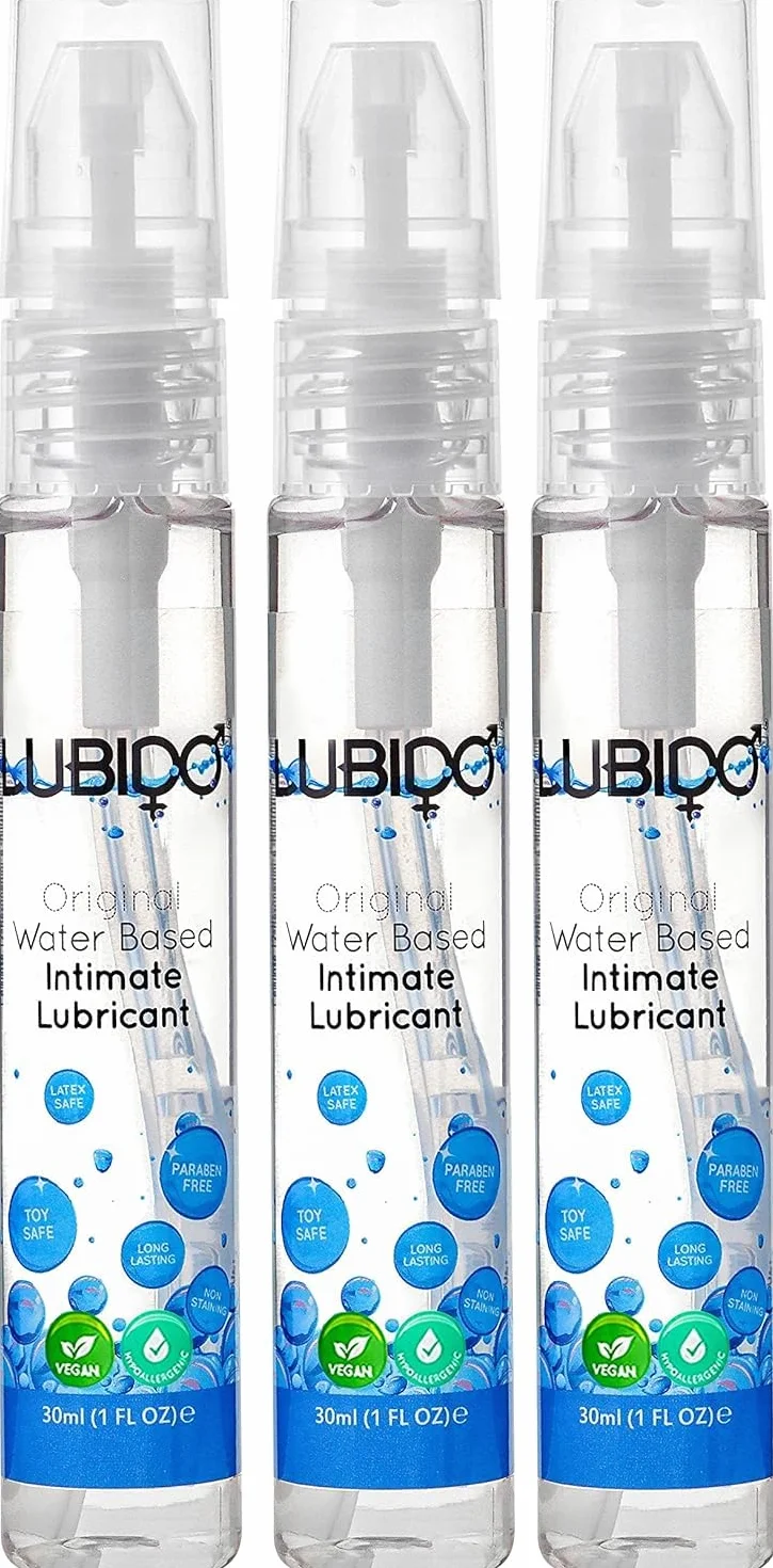 Oryginalny żel intymny na bazie wody bez parabenów od Lubido – 30ml (Zestaw 3)