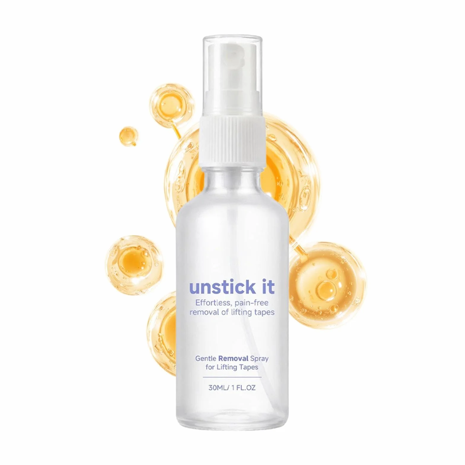 Skin Adhesive Remover Spray, Bandage Adhesive Remover, Quick Dry Strong Dissolver, Medical Grade Spray for Gentle Skin Safe Adults Women Families Daily Use Travel