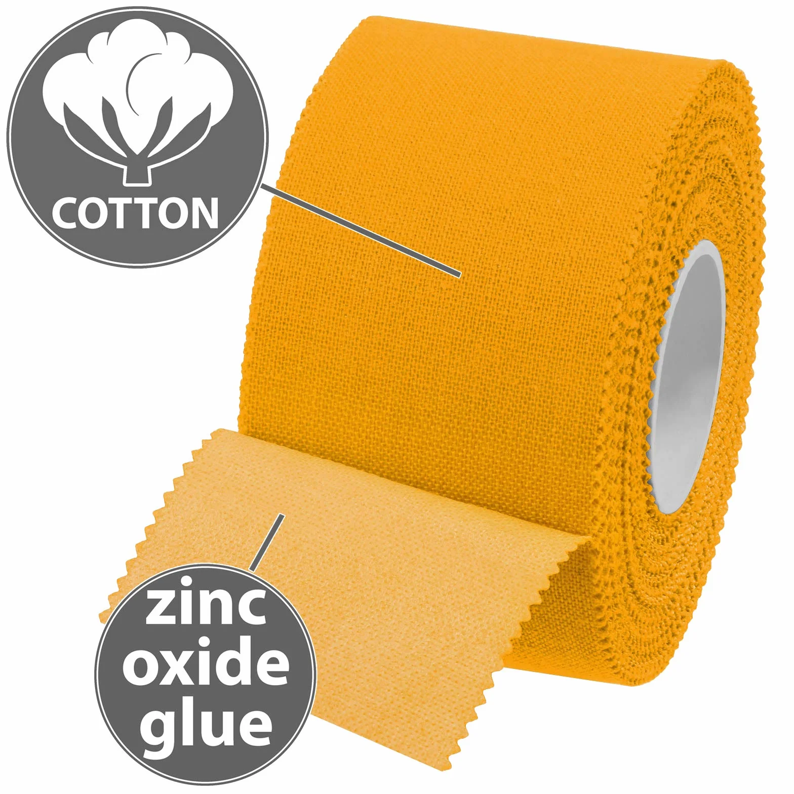 ALPIDEX 6 x Taśma Sportowa Sztywna Kolory do Wyboru 3,8 cm x 10 m Sport Tape Taśma Klejąca Zestaw Rolek Taśmy Sportowej