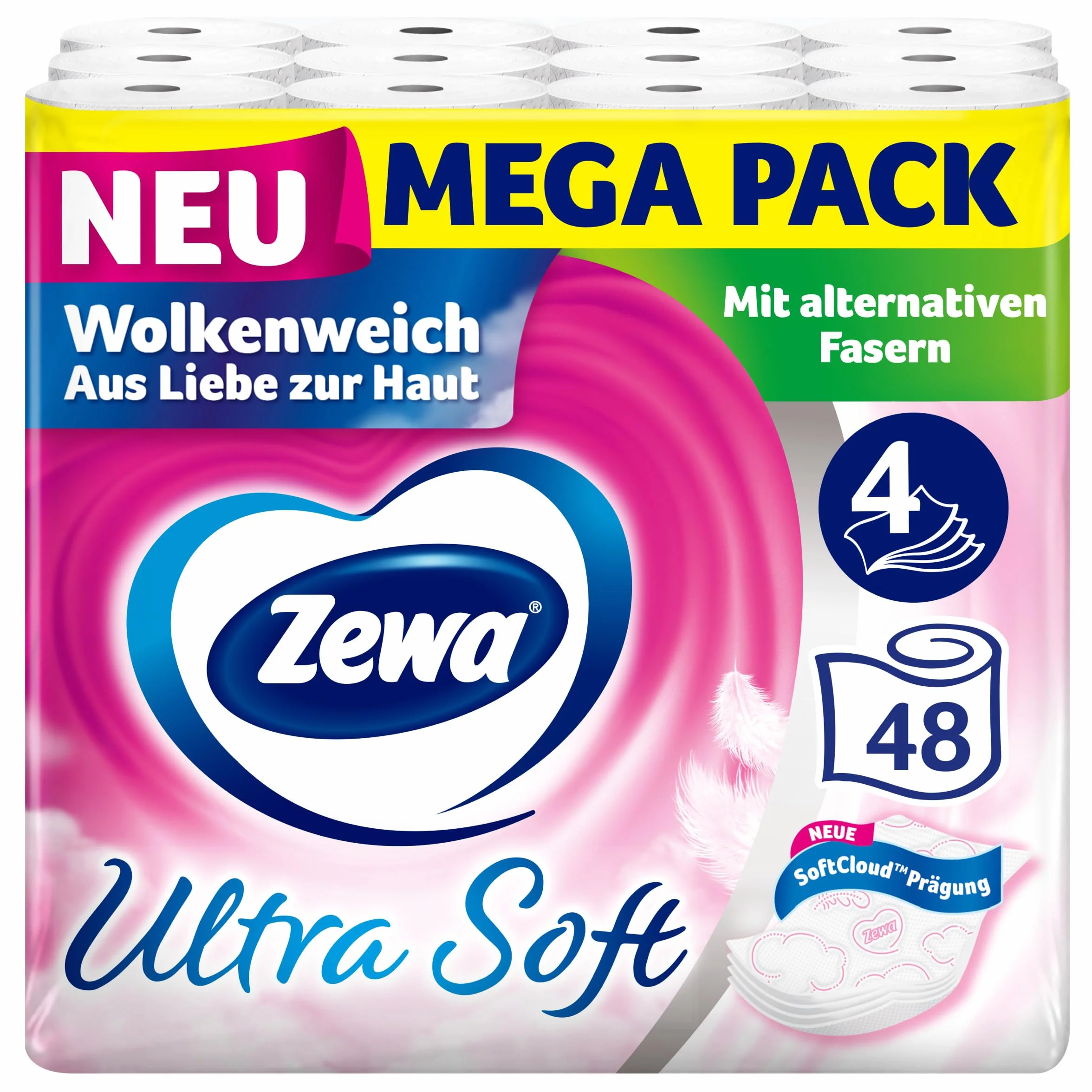 Zewa Ultra miękki papier toaletowy 3 x 16 rolek