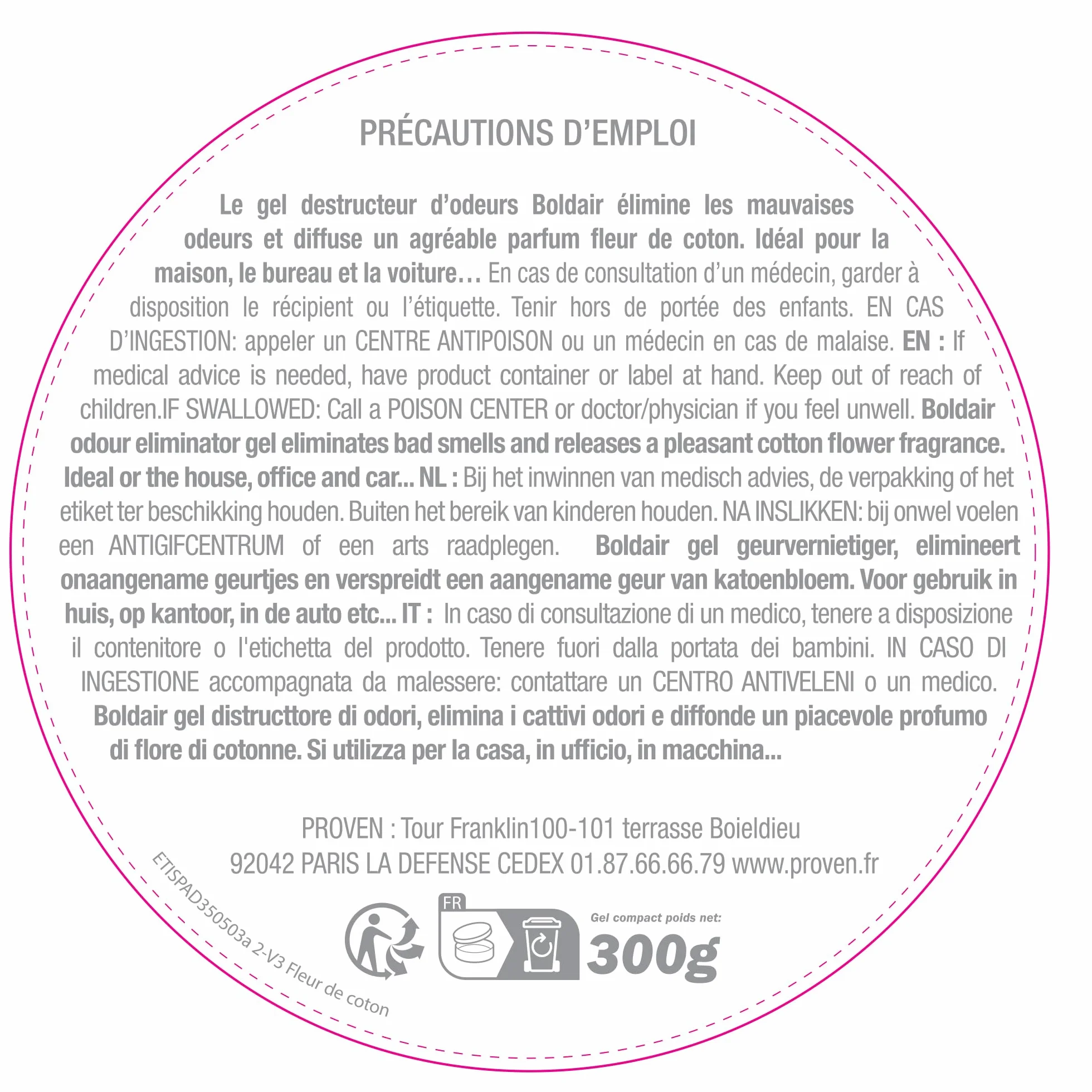 Boldair 176 Neutralizator Zapachów 300 ml