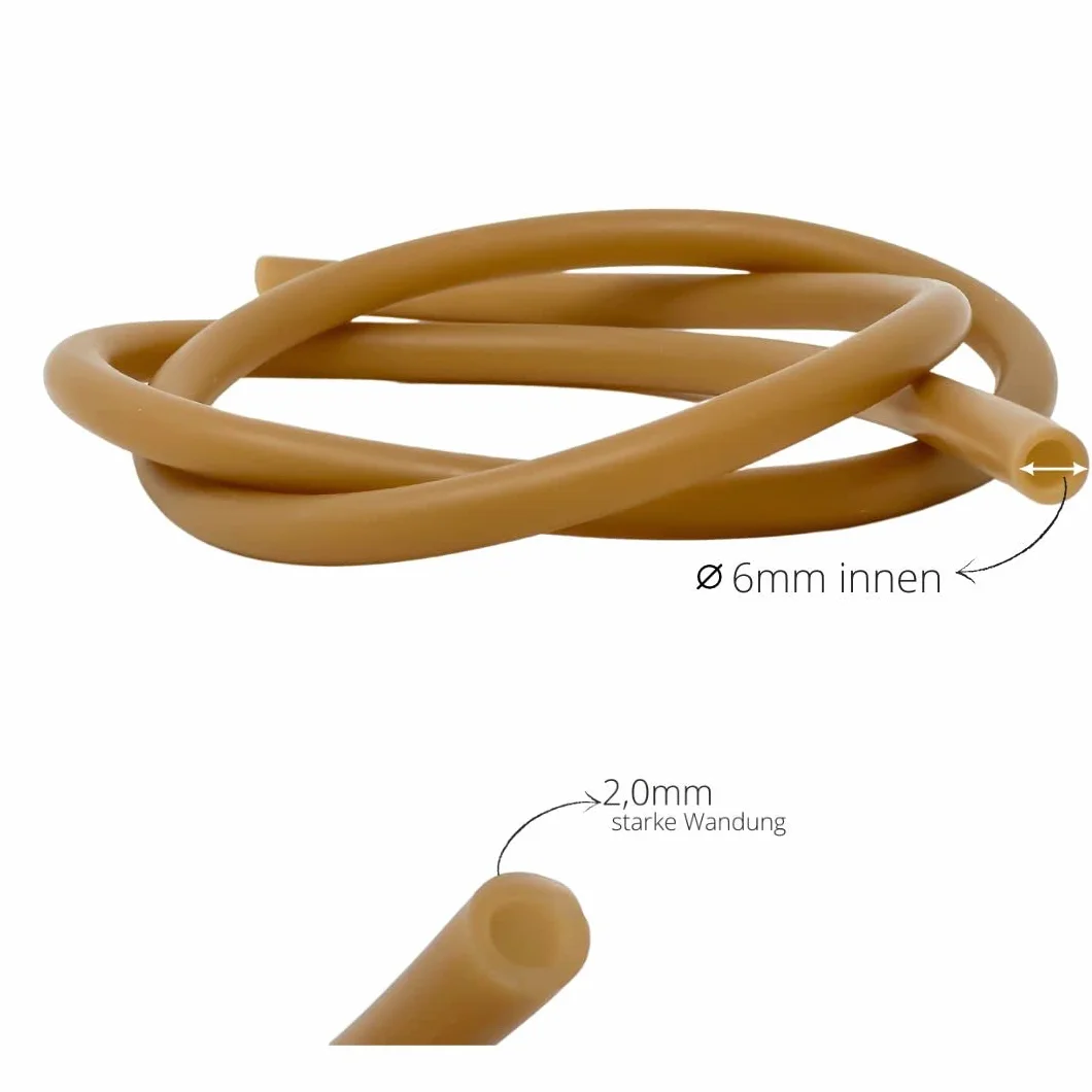 ATC Wąż do żucia naturalny do motoryki jamy ustnej, elastomerowy, 6 mm