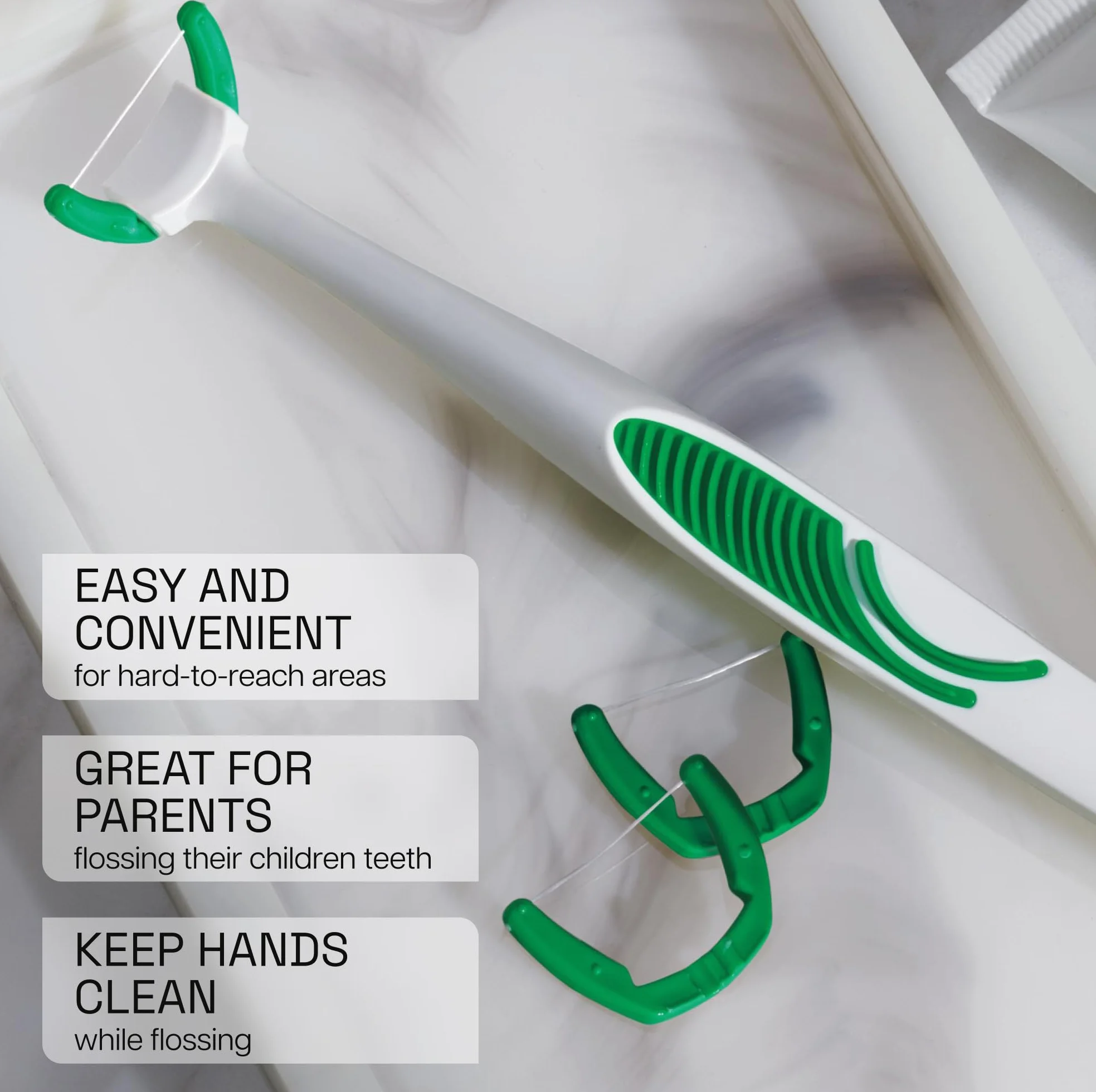 Listerine Ultraclean Access Flosser Heads miętowy 28 szt