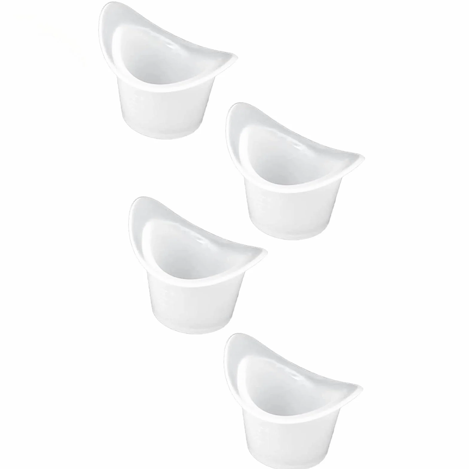 Silikonowe kubki do płukania oczu 4 sztuki 8 ml