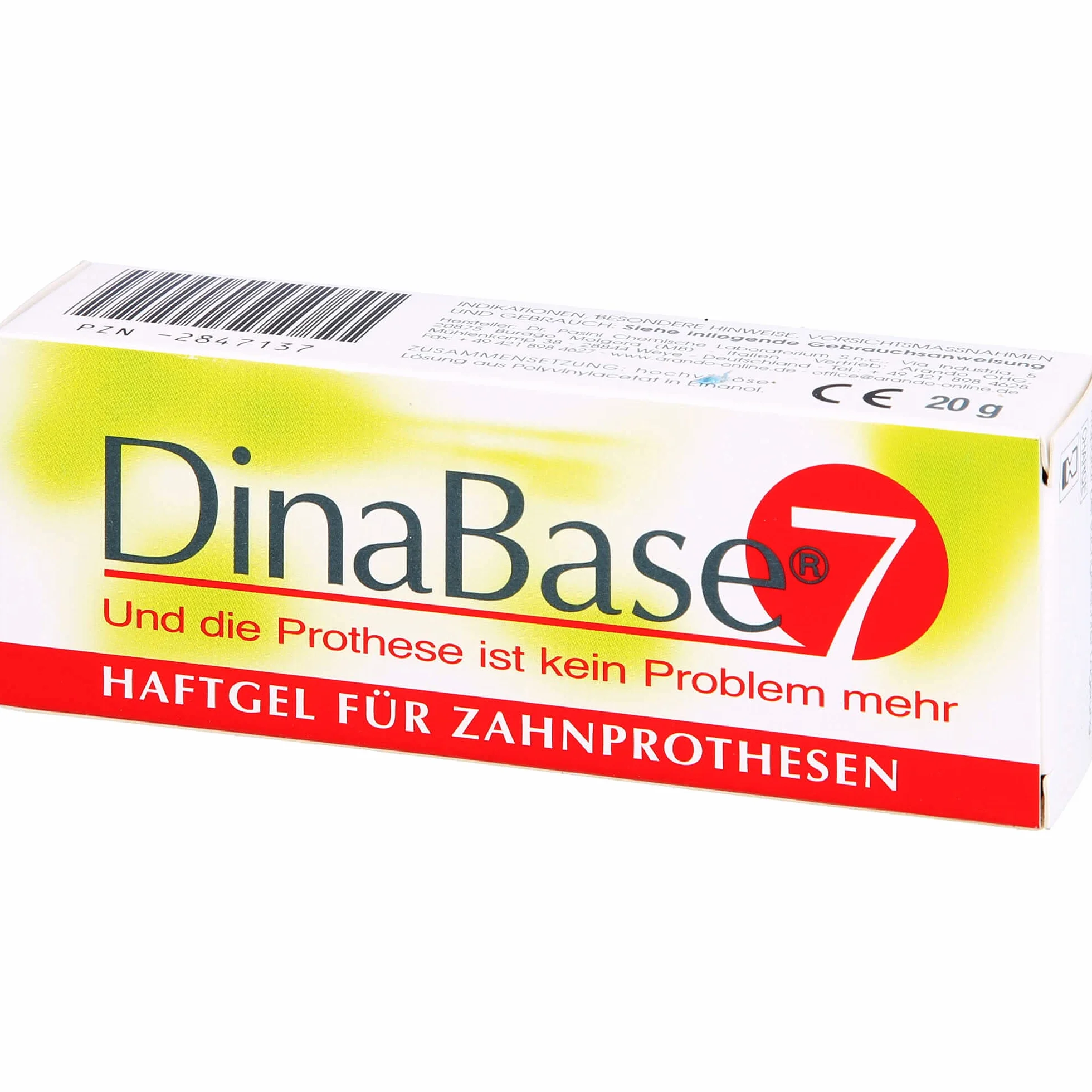 Dinabase 7 Klej do protez w żelu