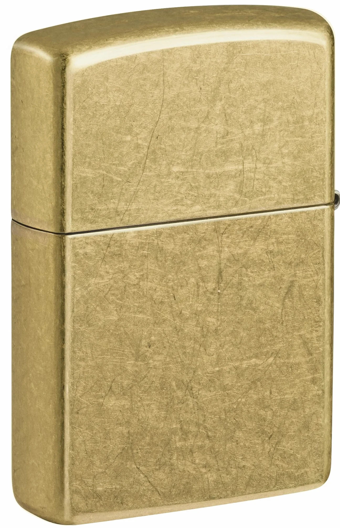Zippo Street Brass Zapalniczka Sztormowa, Mosiądz, Wiatroodporna, Wielokrotnego Użytku, Wyprodukowana w USA