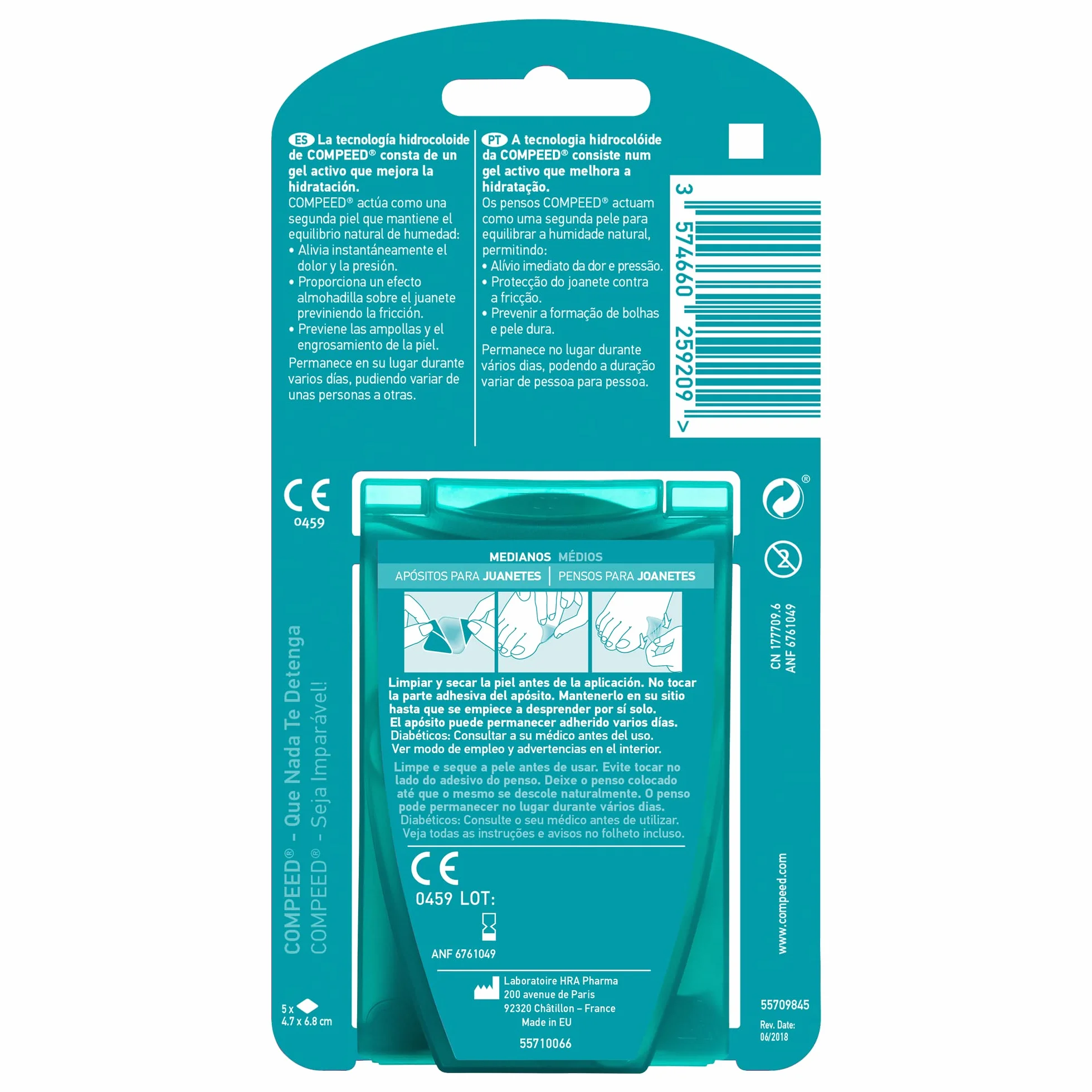 Compeed Bunion Dressings (5 uds)