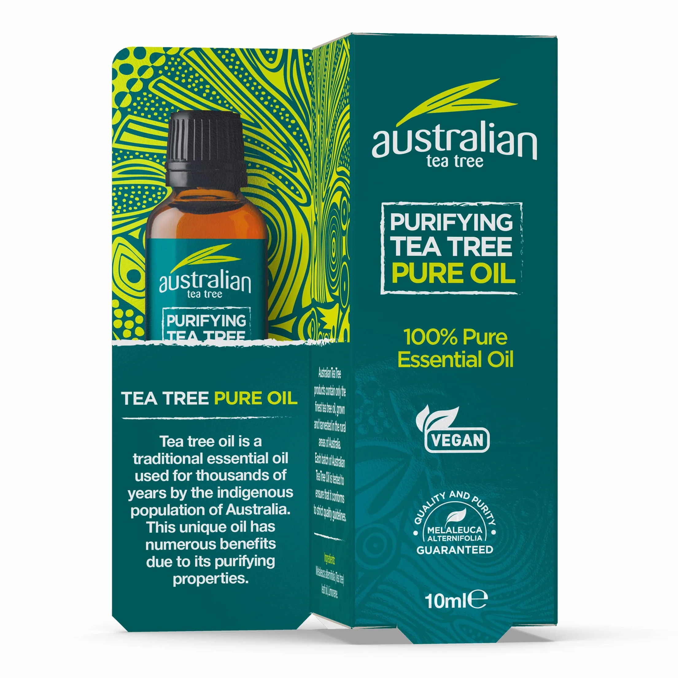 (10 ml) - Australian Tea Tree Antiseptic Tea Tree Oil 10ml