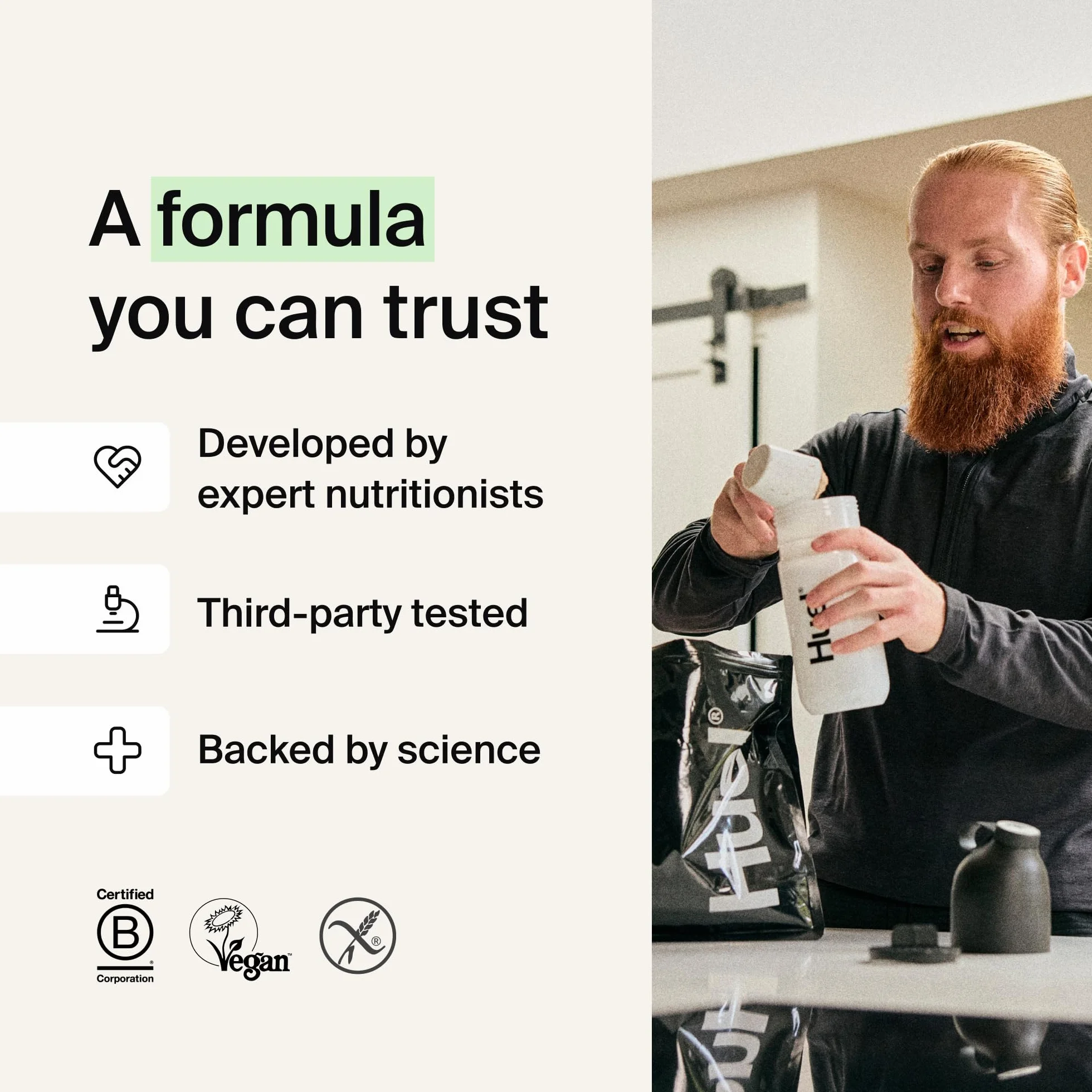 HUEL Black Edition Czekolada posiłek wysokobiałkowy + miarka gratis