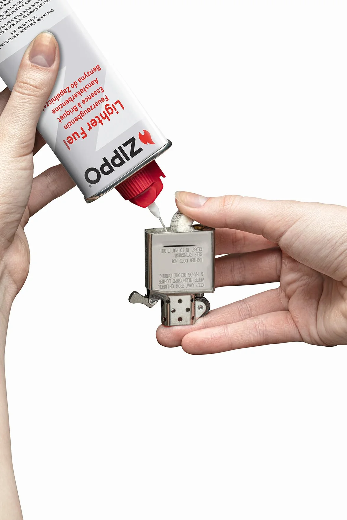 Zippo Benzyna do Zapalniczek 125ml – Wysokiej jakości paliwo UE – Białe opakowanie – Idealna do zapalniczek sztormowych – Czyste i wydajne