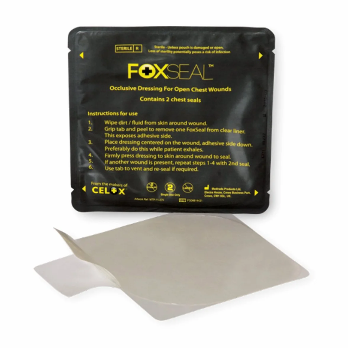 First Voice TS-FSOD1 Mesh FoxSeal pas piersiowy/okluzyjny (2 sztuki)