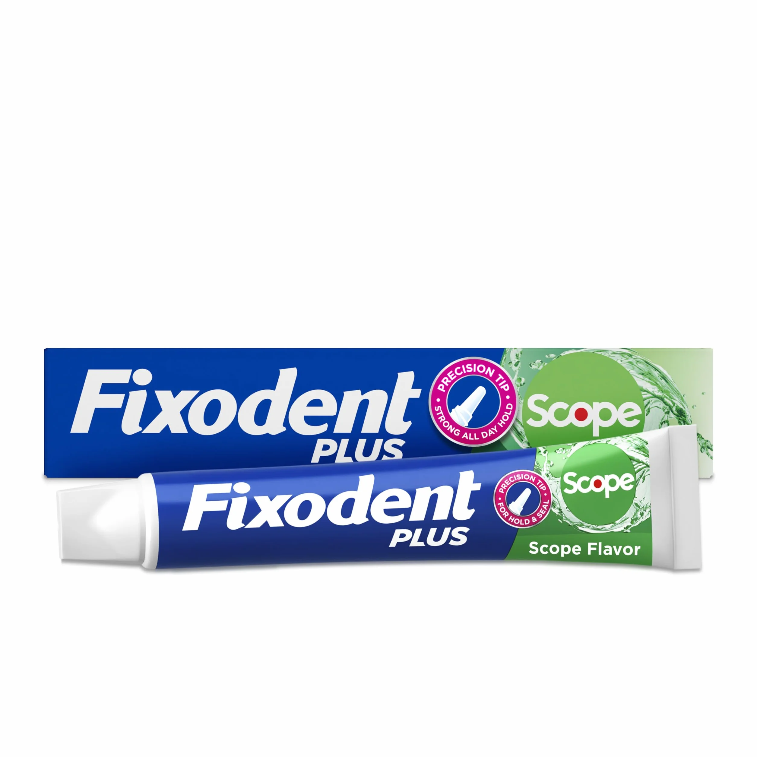 Fixodent Plus Denture Adhesive Cream 2 oz (4 sztuki) Fixodent