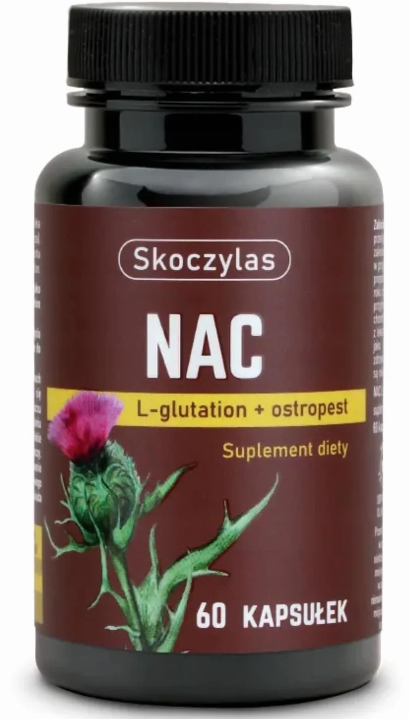 NAC L-glutation ostropest SKOCZYLAS