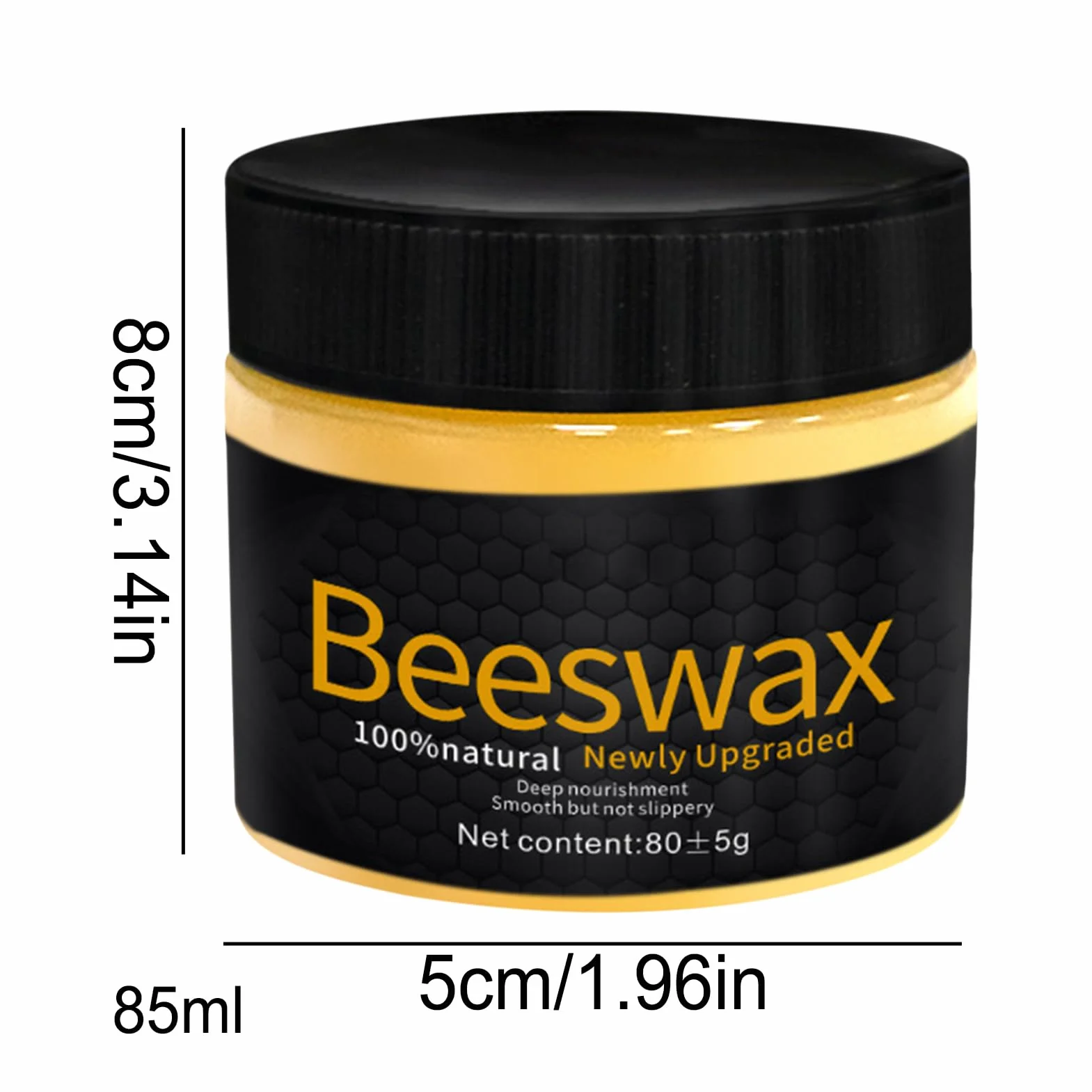 Wood Beeswax Repair Agent 3.15x1.97 Inches Eco Friendly Outdoor Paraffin Restores Protects Wood Floor Cream